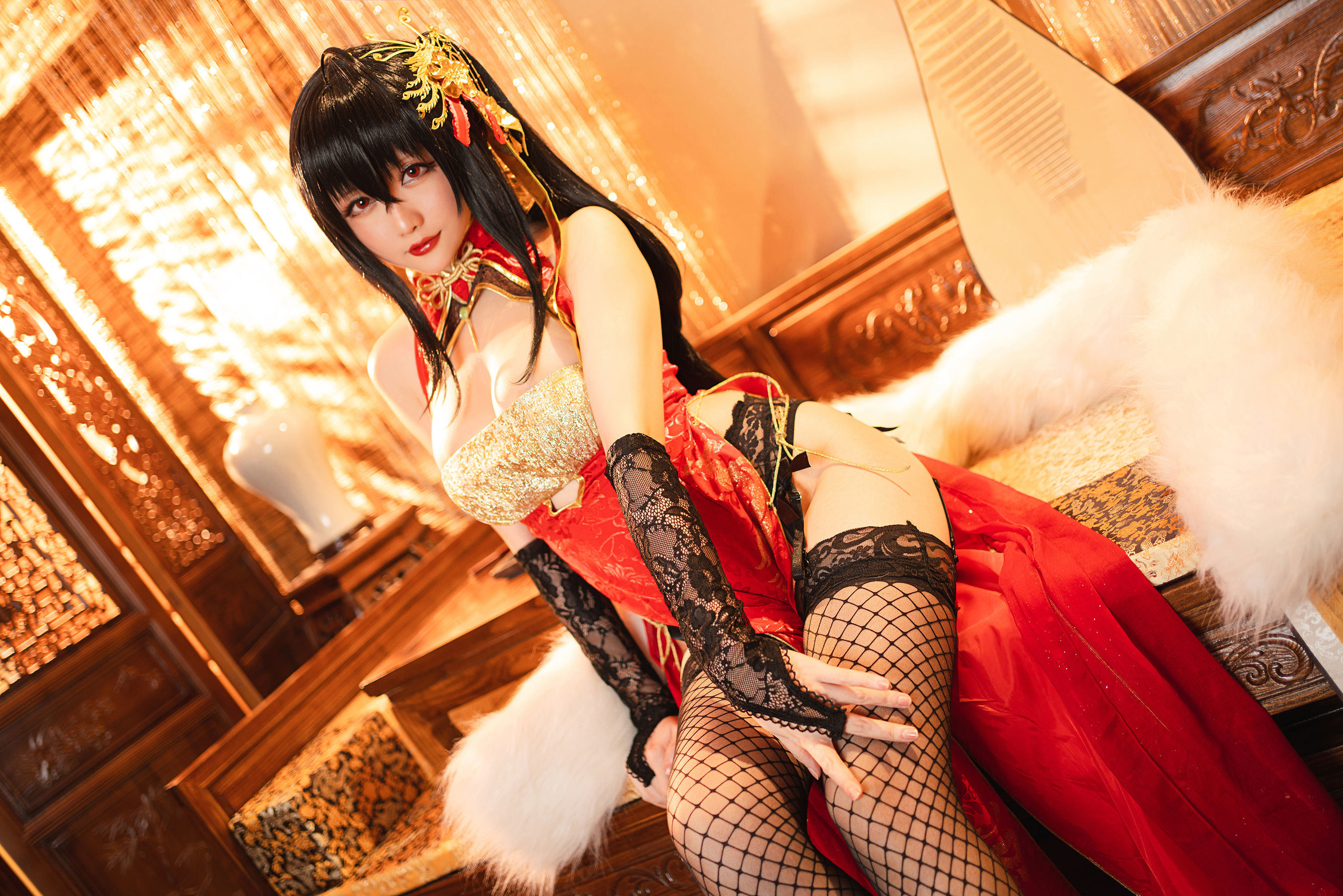 COS Welfare] Coser Big Sister Xing Zhi Chi Chi - Da Feng Feng Ming Chun Xiao