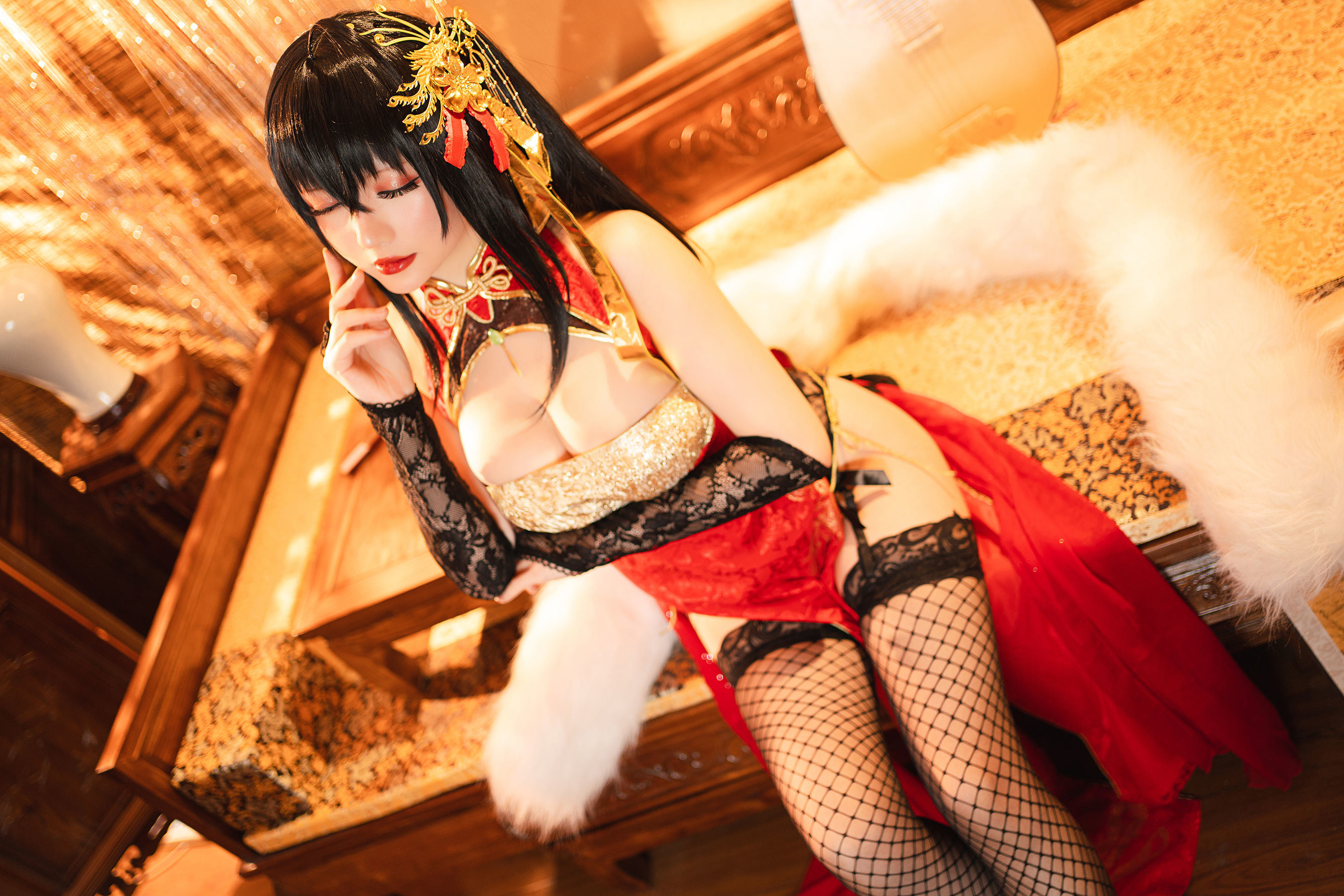 COS Welfare] Coser Big Sister Xing Zhi Chi Chi - Da Feng Feng Ming Chun Xiao