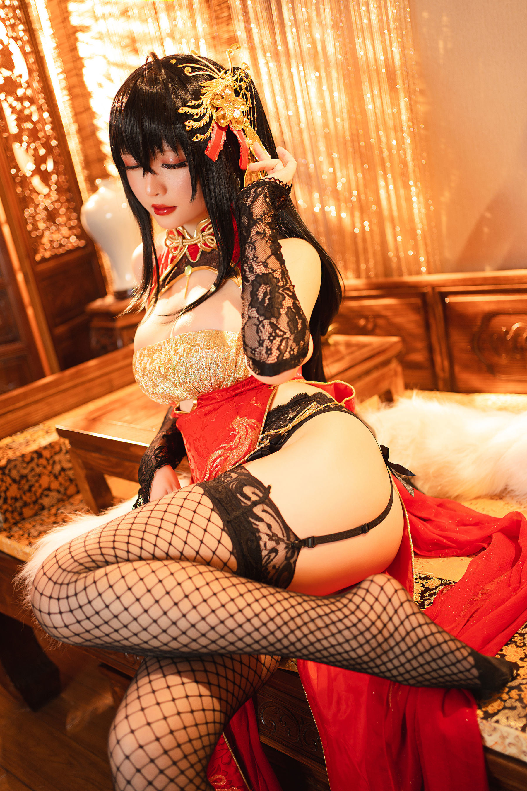 COS Welfare] Coser Big Sister Xing Zhi Chi Chi - Da Feng Feng Ming Chun Xiao