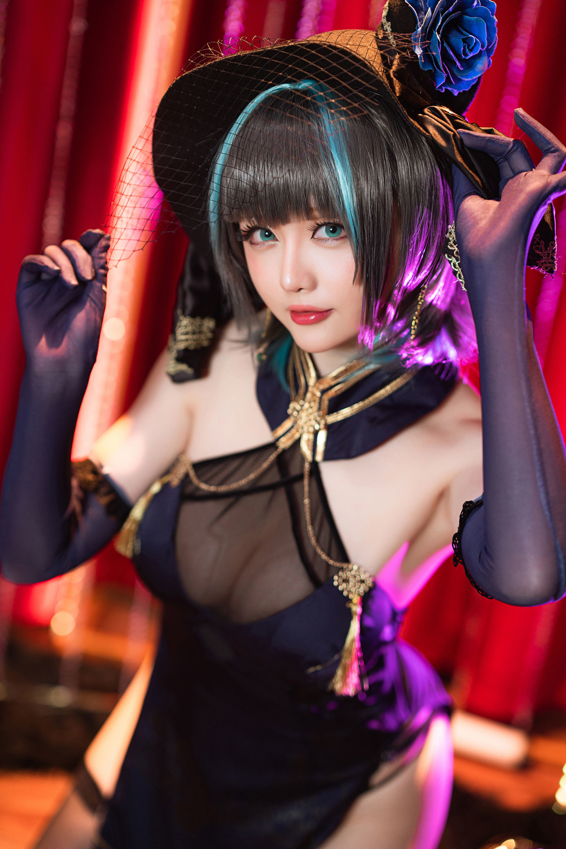 COSสวัสดิการ] โคเซอร์小姐姐ดาวช้าช้า - 柴郡 ดนตรีงดงามcaitsith