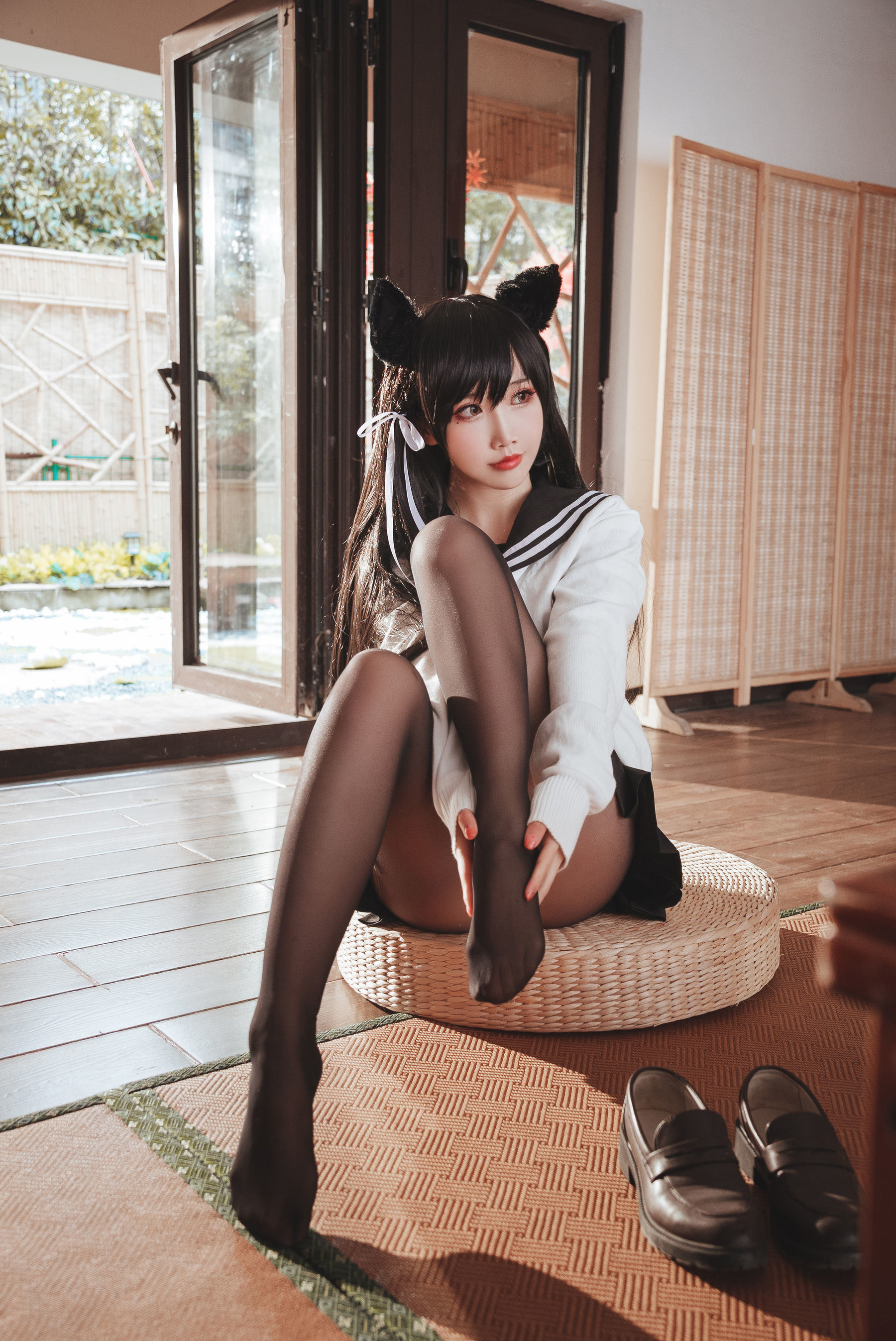 [网红COSER写真] 可爱人气Coser面饼仙儿 - 爱宕JK2