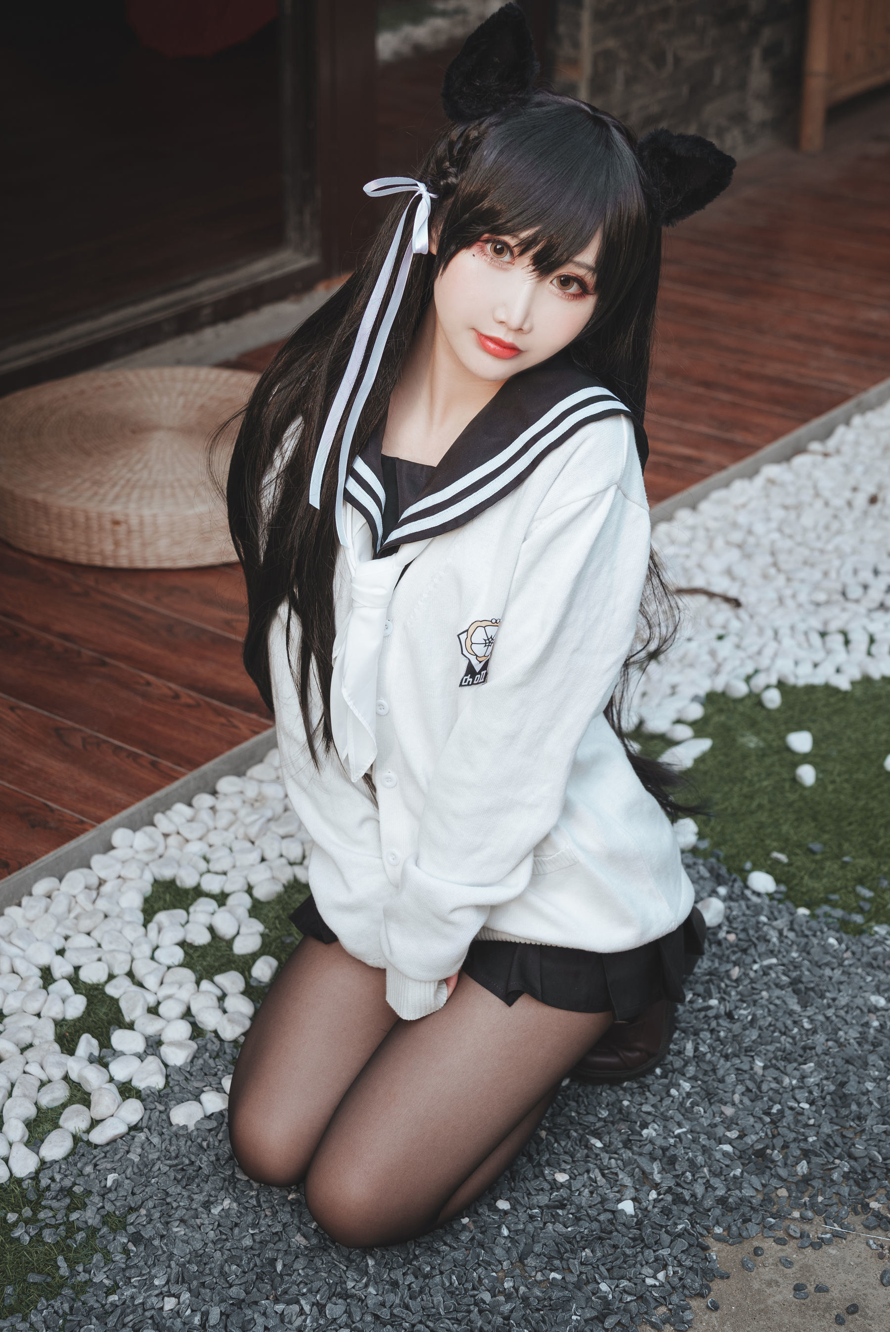 [网红COSER写真] 可爱人气Coser面饼仙儿 - 爱宕JK2
