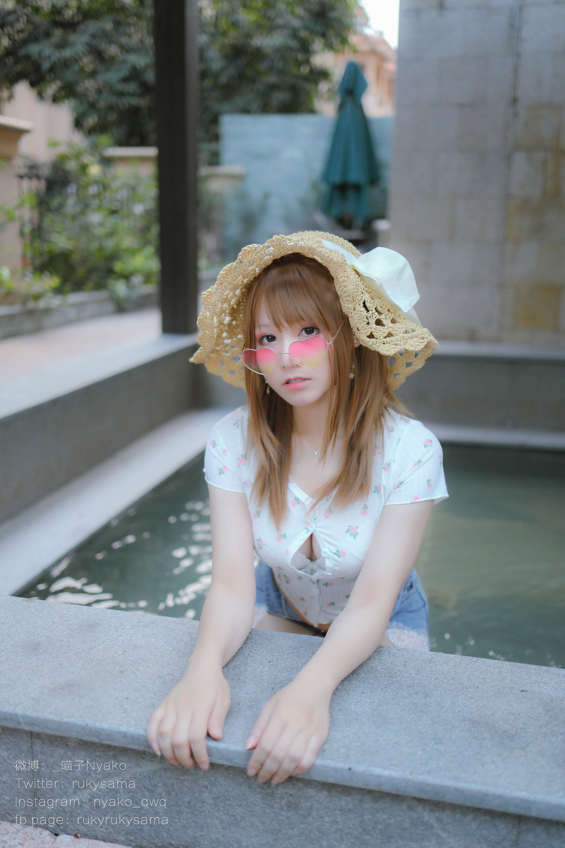 網紅COSER寫真] 萌妹子Nyako喵子 - 溫泉旅行