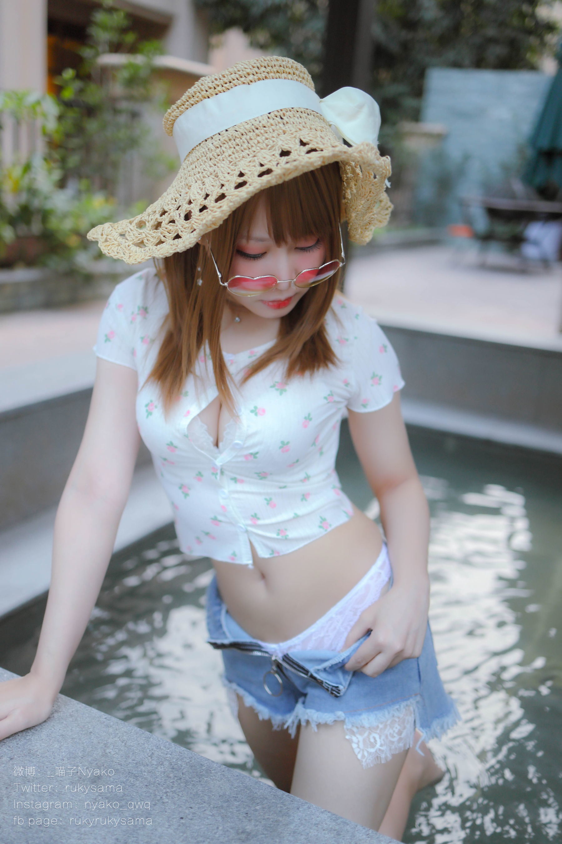 網紅COSER寫真] 萌妹子Nyako喵子 - 溫泉旅行