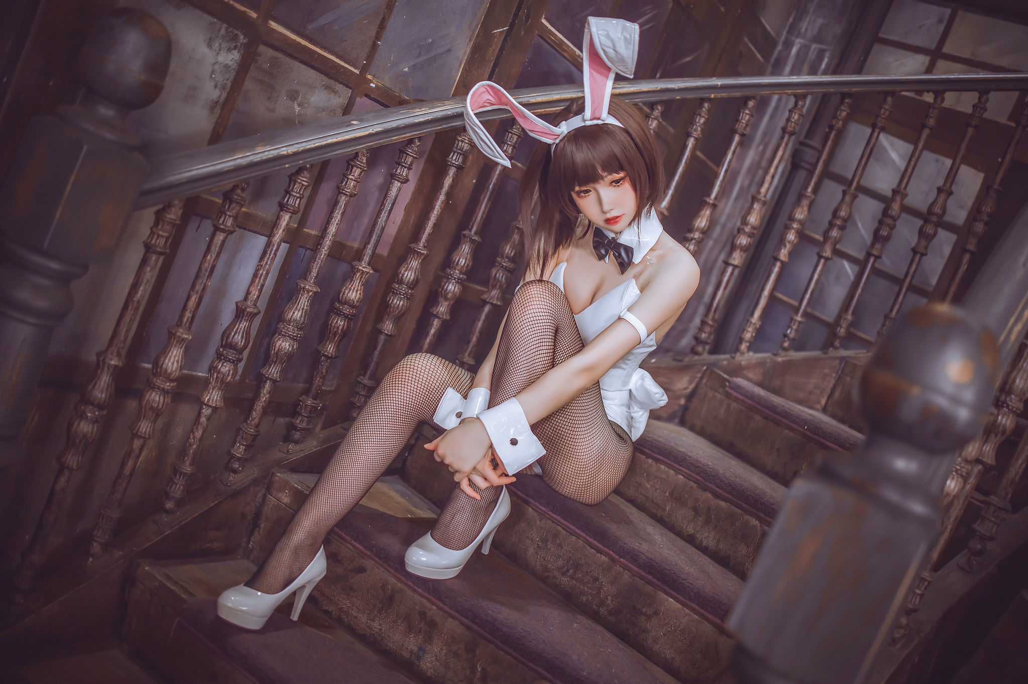 Tập ảnh Coser nổi tiếng trên mạng] Coser Y Y - Kato Megumi Thỏ Nữ Lang