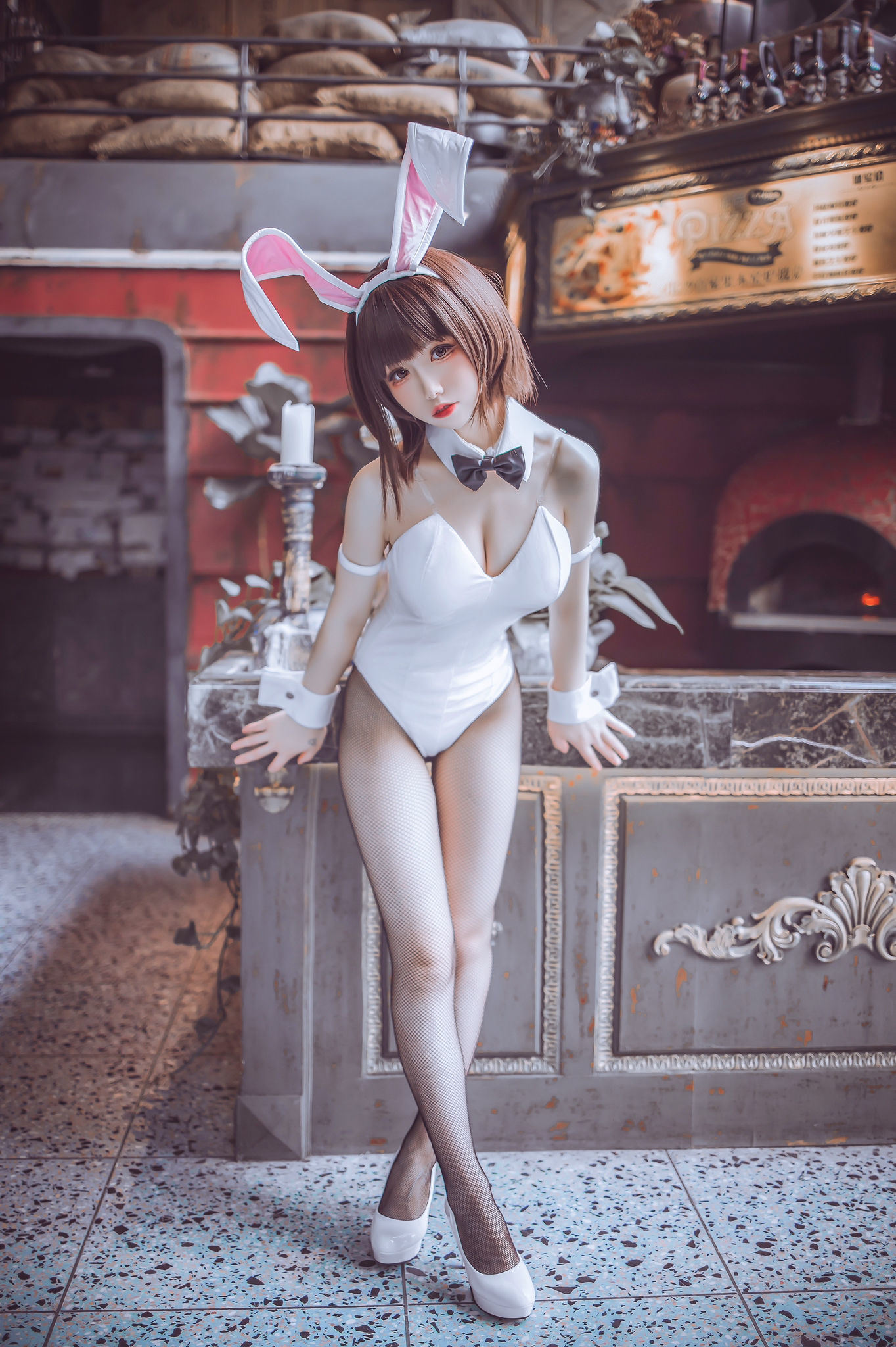 Tập ảnh Coser nổi tiếng trên mạng] Coser Y Y - Kato Megumi Thỏ Nữ Lang