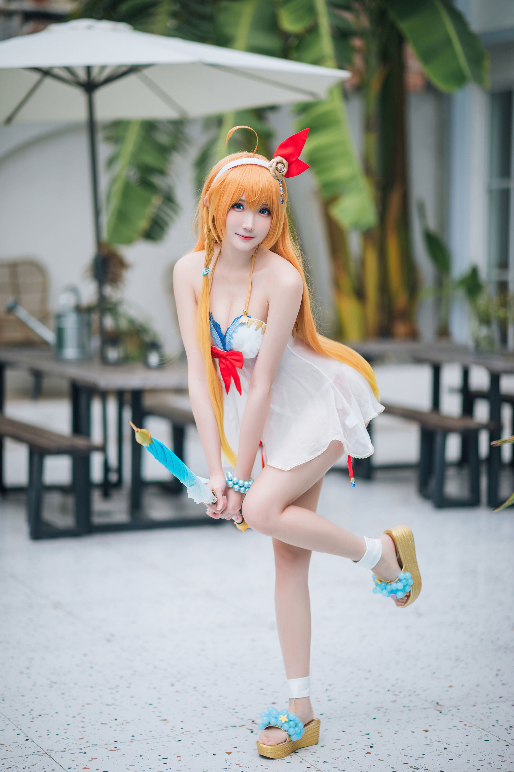 เน็ตไอดอล โคเซอร์ ภาพถ่าย] Coser กัวซีจาง สิทธิพิเศษ - ปรินเซส คอนเน็คต์ ฤดูร้อน โอสามไค