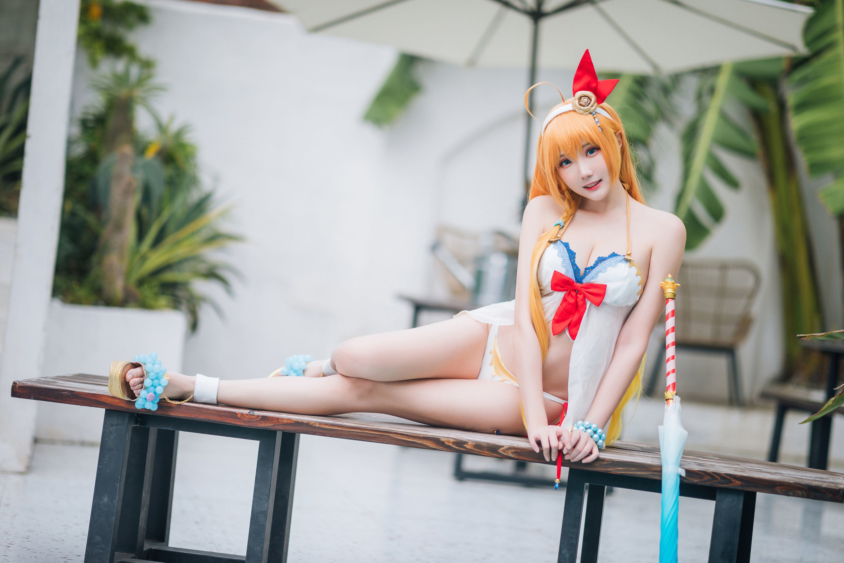 เน็ตไอดอล โคเซอร์ ภาพถ่าย] Coser กัวซีจาง สิทธิพิเศษ - ปรินเซส คอนเน็คต์ ฤดูร้อน โอสามไค