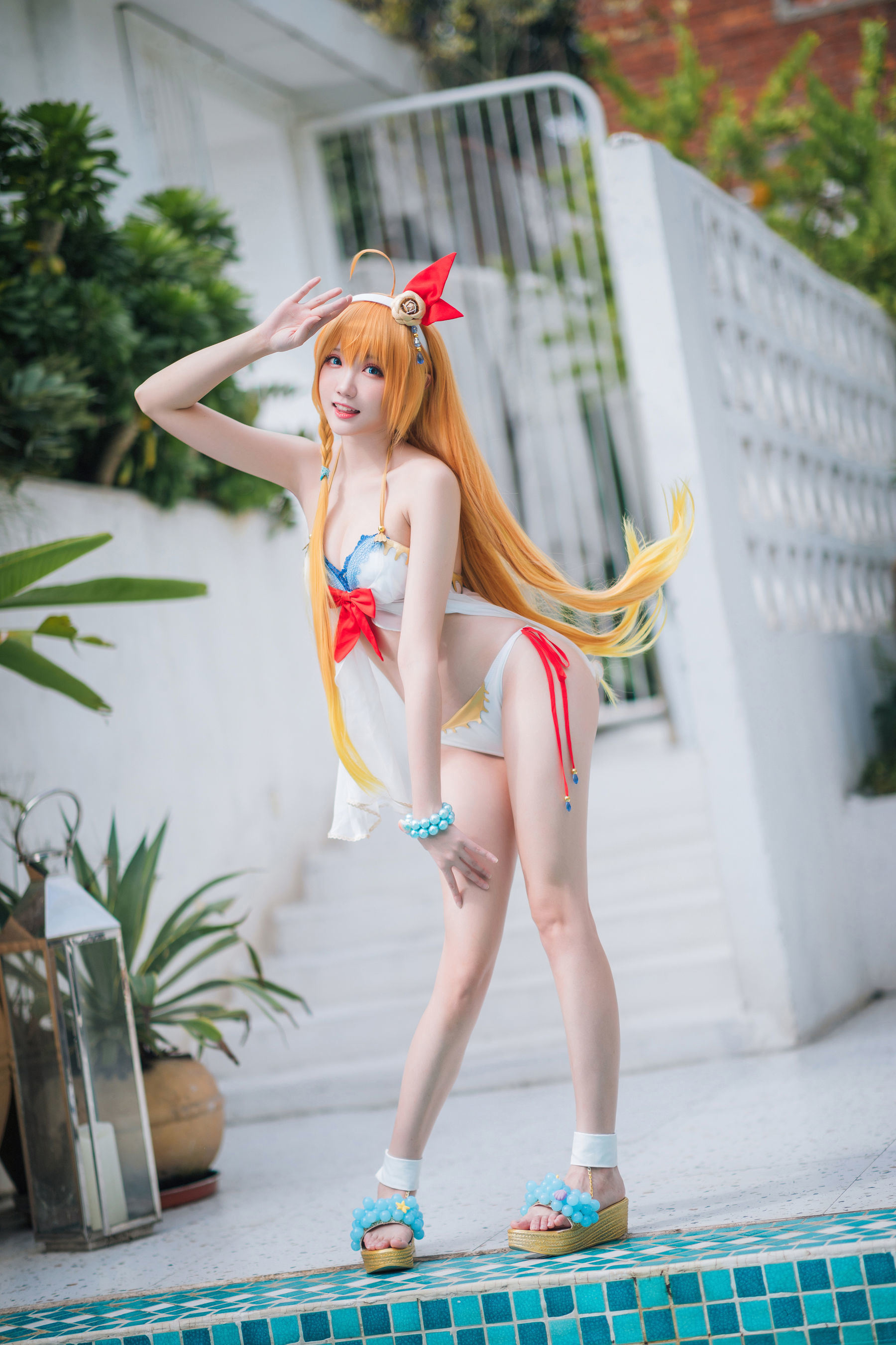 เน็ตไอดอล โคเซอร์ ภาพถ่าย] Coser กัวซีจาง สิทธิพิเศษ - ปรินเซส คอนเน็คต์ ฤดูร้อน โอสามไค