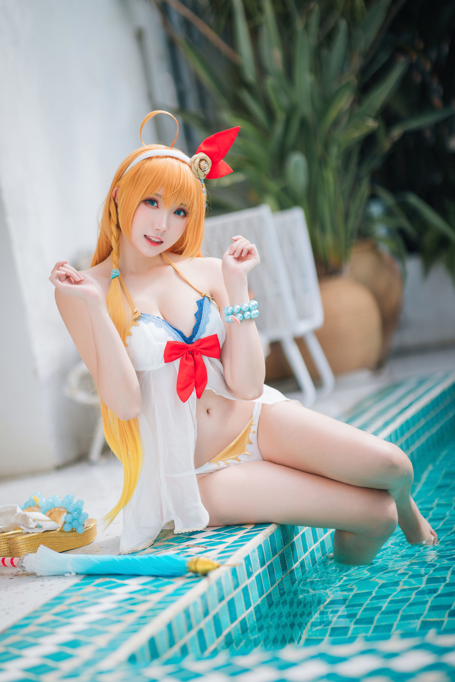 เน็ตไอดอล โคเซอร์ ภาพถ่าย] Coser กัวซีจาง สิทธิพิเศษ - ปรินเซส คอนเน็คต์ ฤดูร้อน โอสามไค