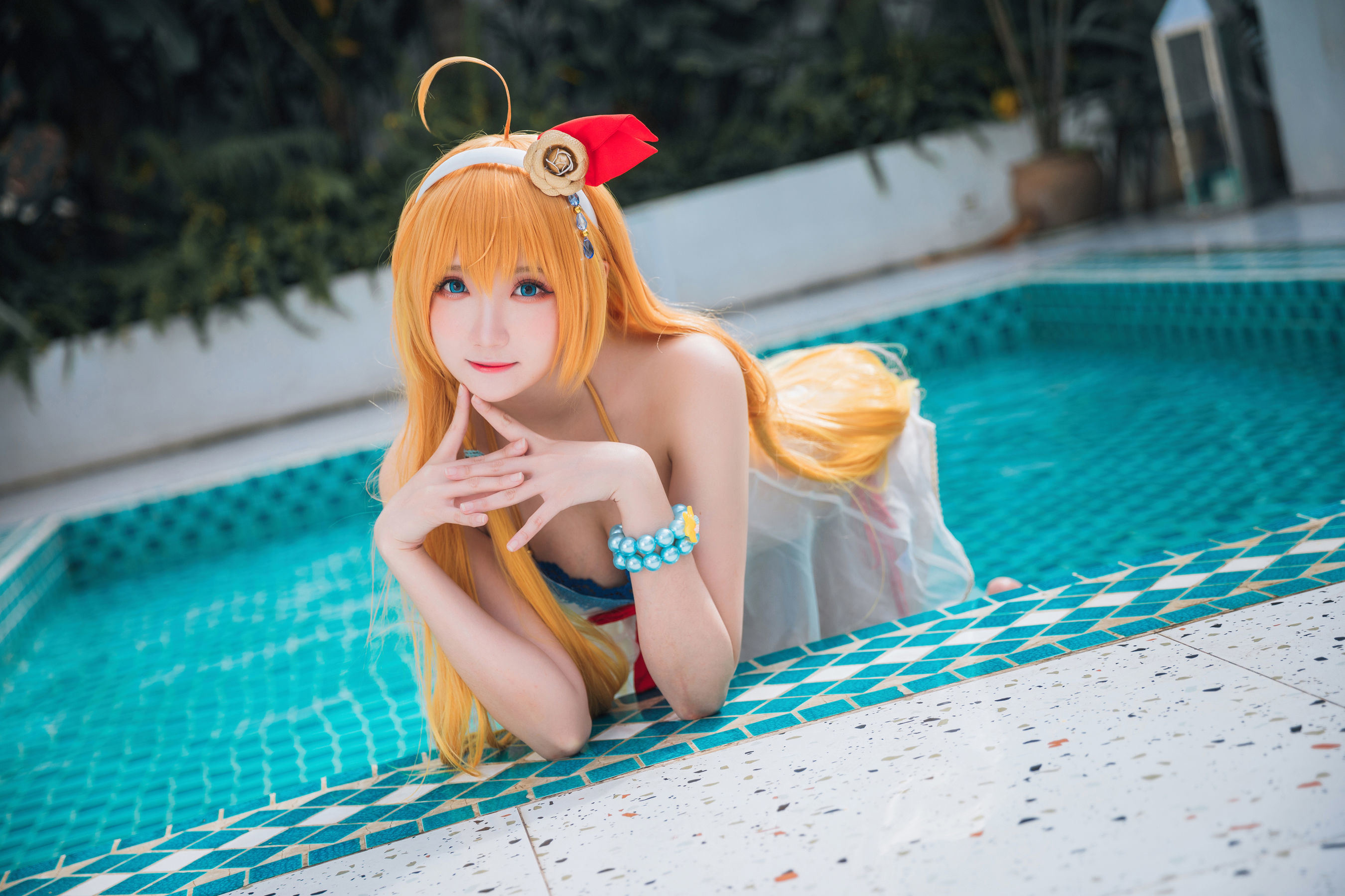 เน็ตไอดอล โคเซอร์ ภาพถ่าย] Coser กัวซีจาง สิทธิพิเศษ - ปรินเซส คอนเน็คต์ ฤดูร้อน โอสามไค