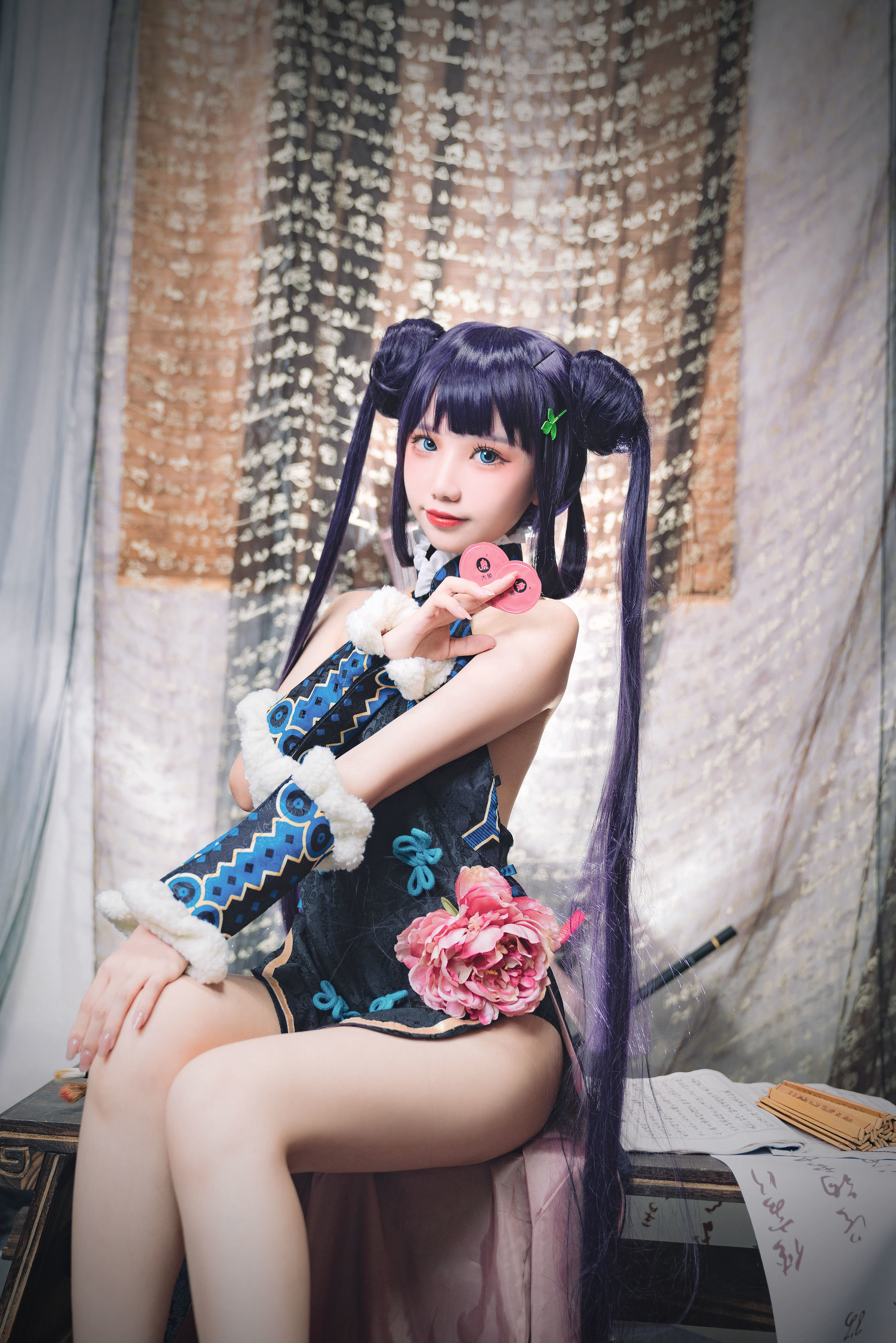 [网红COSER写真] 动漫博主果咩酱w - 杨贵妃