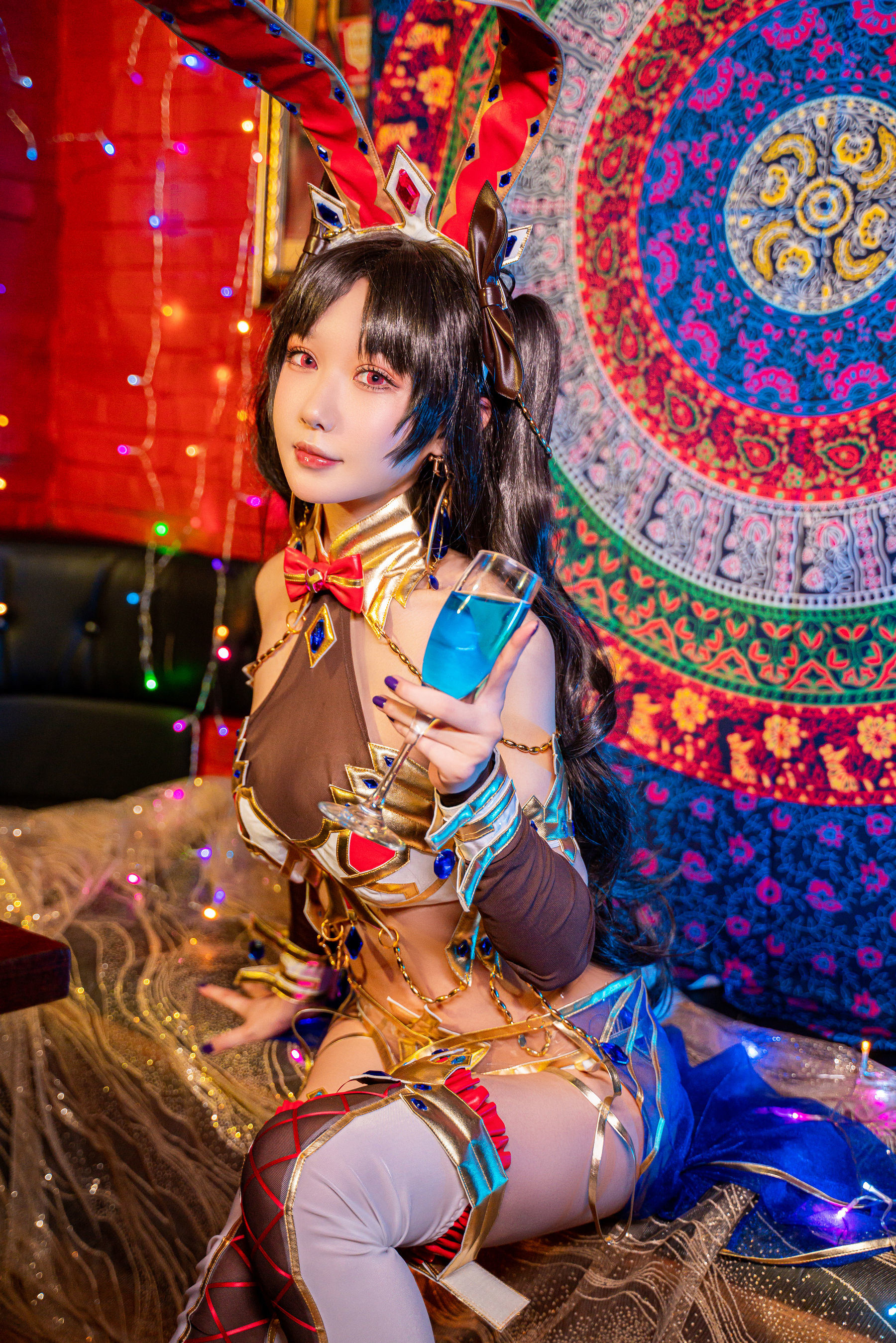 웹홍 COSER 사진] 애니메이션 블로거 아바오도 토끼소녀 - 유미린 토끼녀
