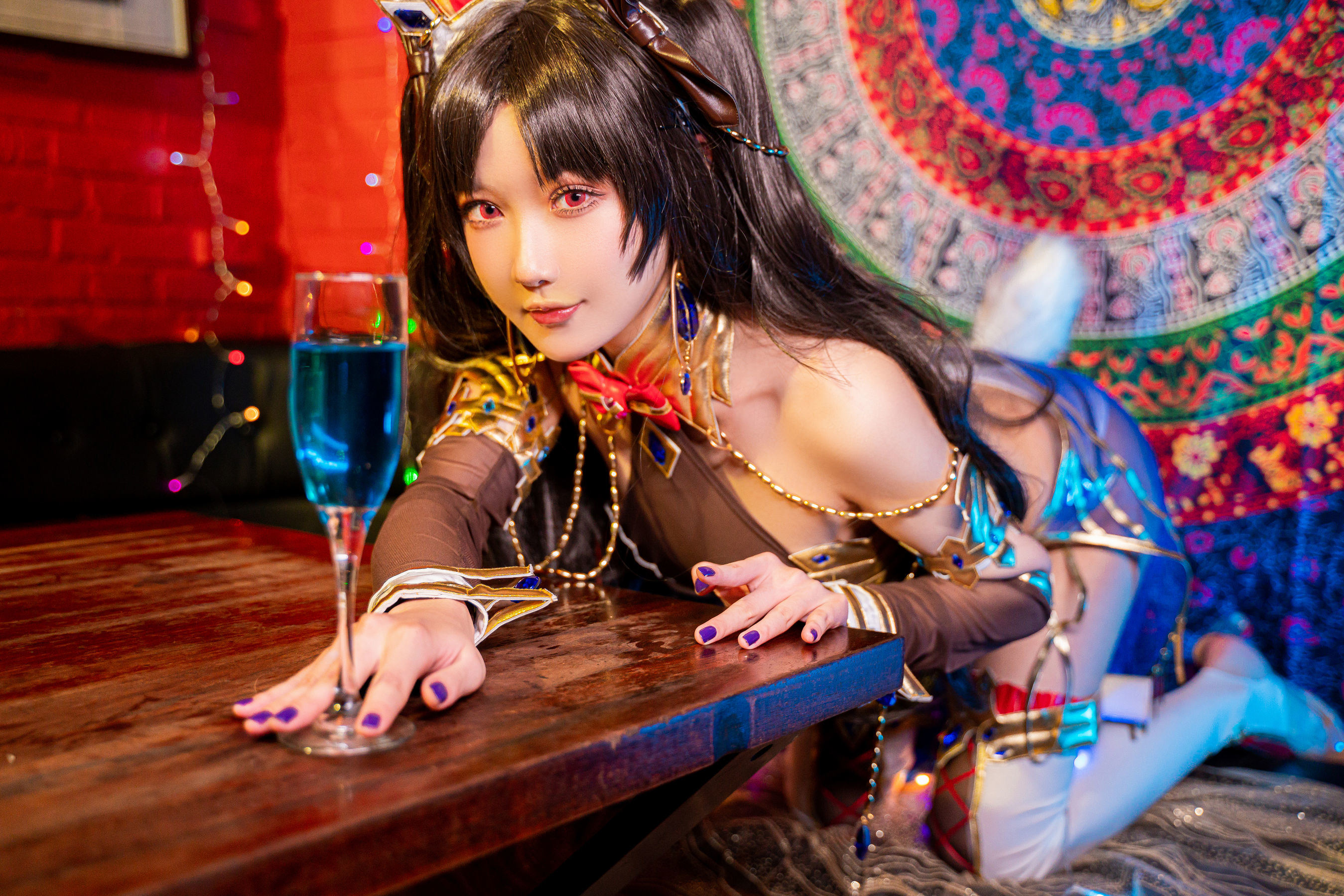 웹홍 COSER 사진] 애니메이션 블로거 아바오도 토끼소녀 - 유미린 토끼녀