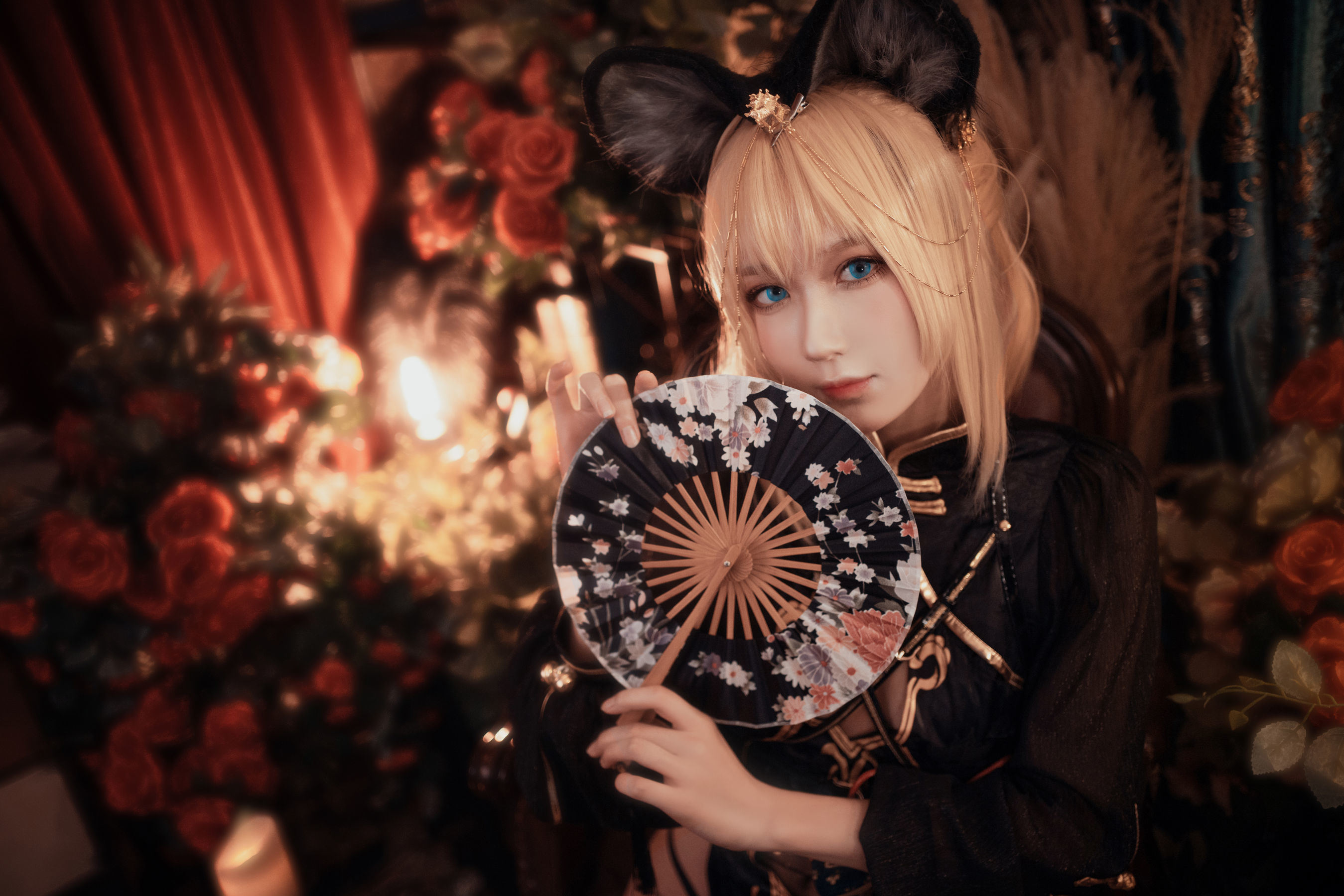 Anime blogger Abao is also a bunny girl - only your qipao