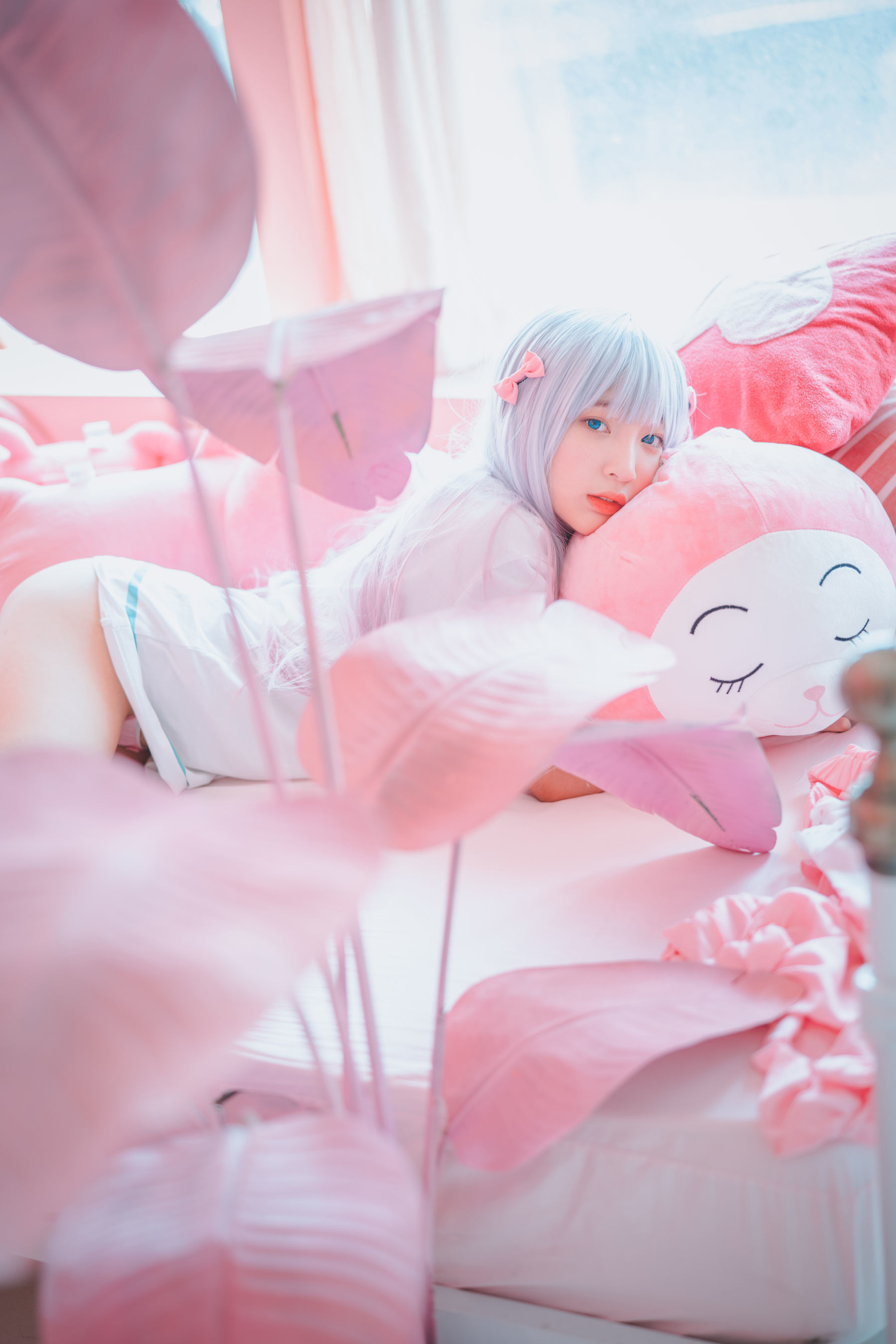 Ảnh Coser Ngôi sao Mạng] Cô gái ngực lớn Giang Nhân Khanh - Eromanga Sensei