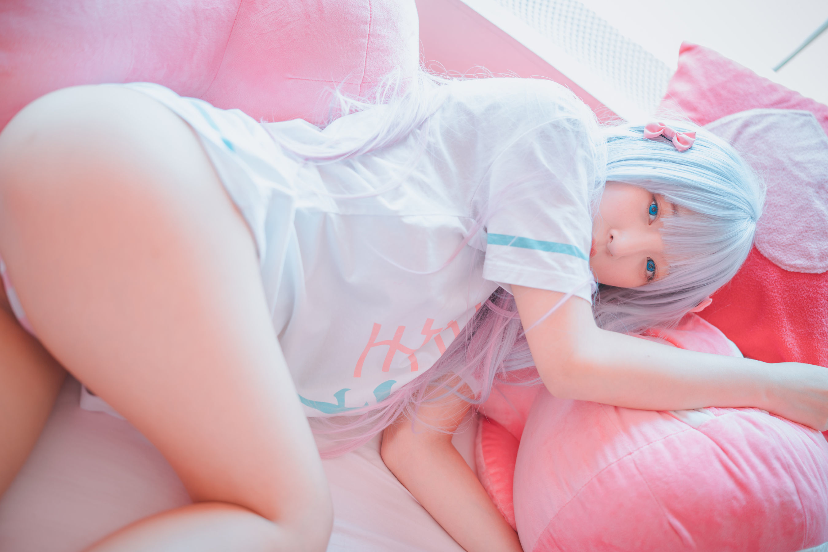 Ảnh Coser Ngôi sao Mạng] Cô gái ngực lớn Giang Nhân Khanh - Eromanga Sensei