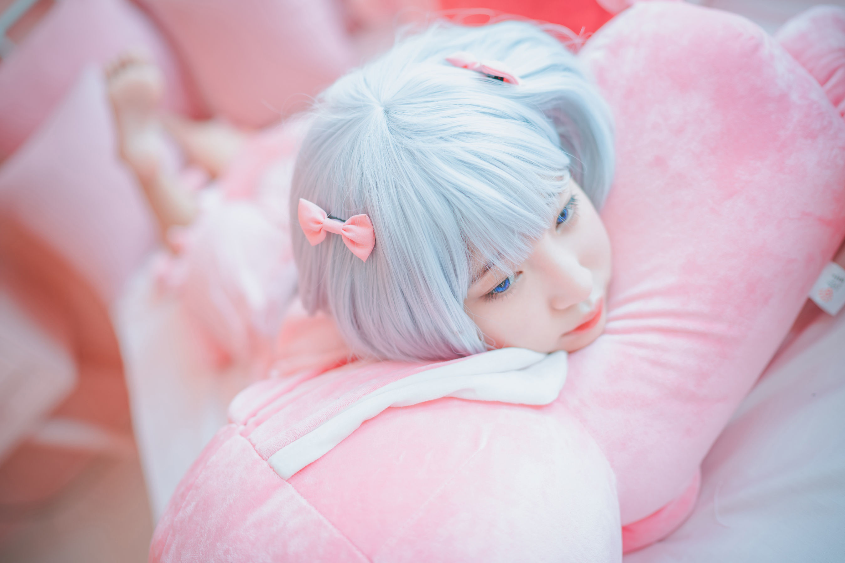 Ảnh Coser Ngôi sao Mạng] Cô gái ngực lớn Giang Nhân Khanh - Eromanga Sensei