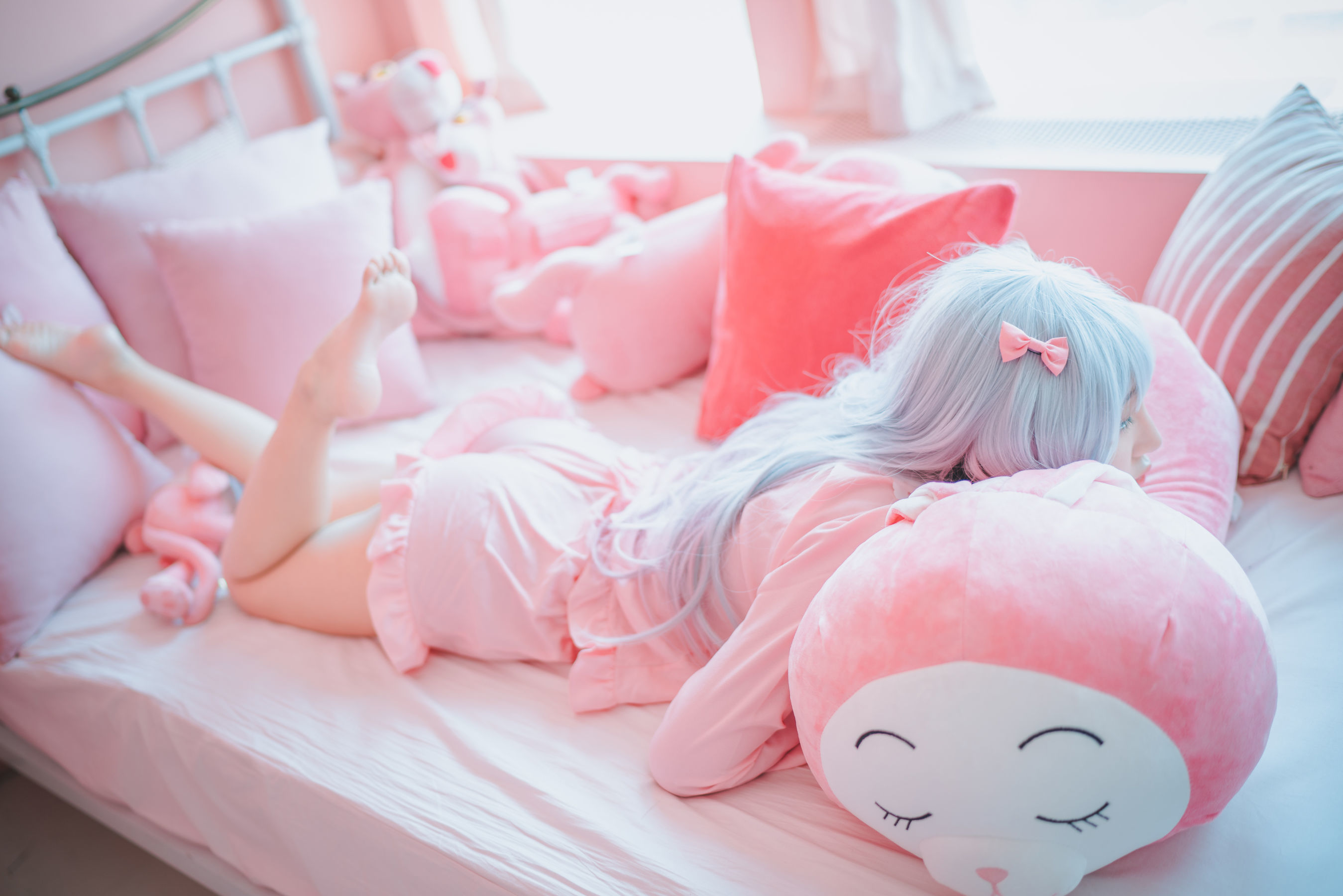 Ảnh Coser Ngôi sao Mạng] Cô gái ngực lớn Giang Nhân Khanh - Eromanga Sensei