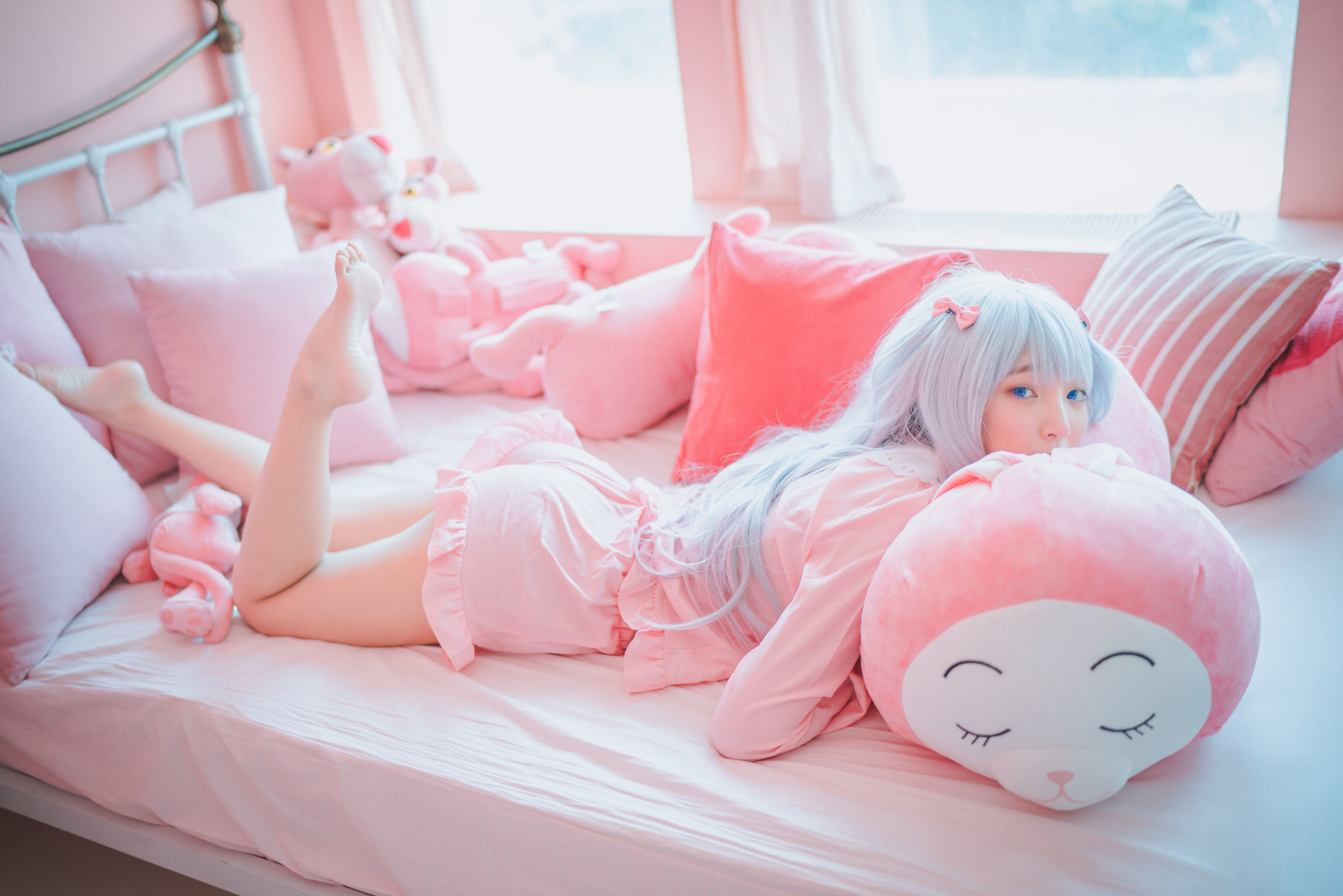 Ảnh Coser Ngôi sao Mạng] Cô gái ngực lớn Giang Nhân Khanh - Eromanga Sensei