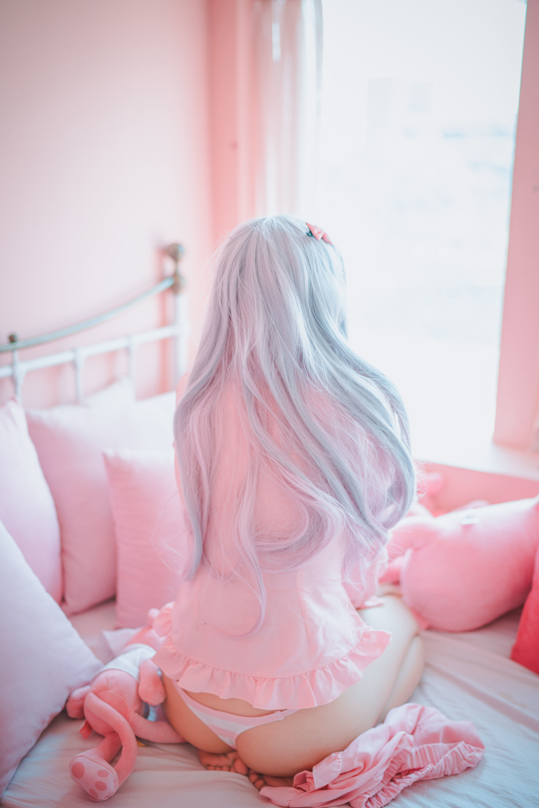 Ảnh Coser Ngôi sao Mạng] Cô gái ngực lớn Giang Nhân Khanh - Eromanga Sensei