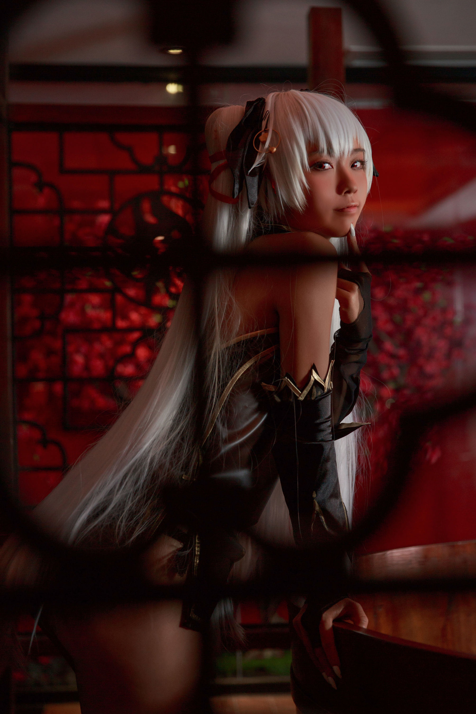 เน็ตไอดอลคอเซอร์ภาพถ่าย] บล็อกเกอร์อนิเมะ G44 ไม่ได้รับบาดเจ็บ - สาวกี่เพ้าสีน้ำตาล
