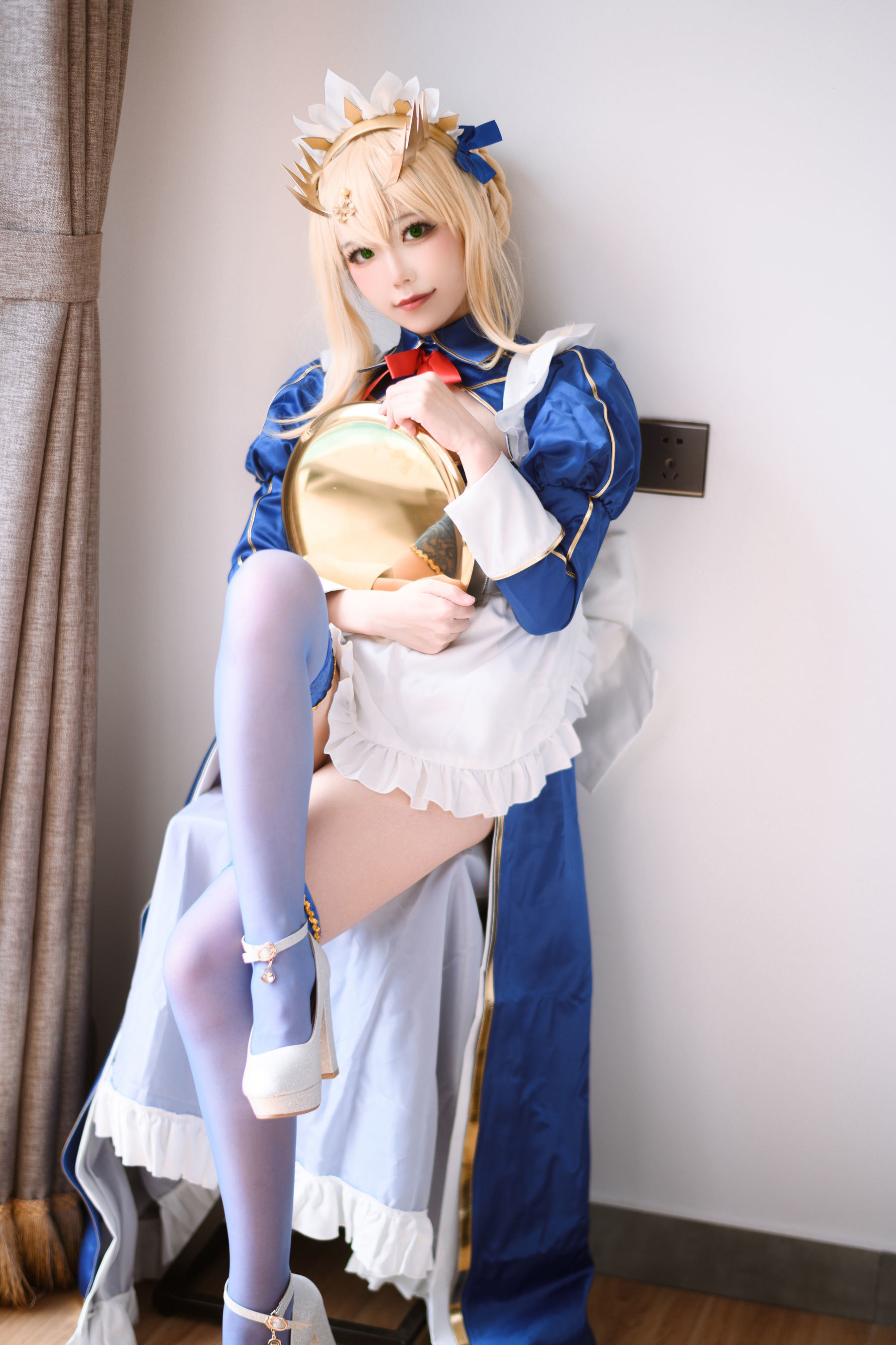 Internet Celebrity Coser Photobook] Cosplay Wang Zhizi - Bai Qiang Dai