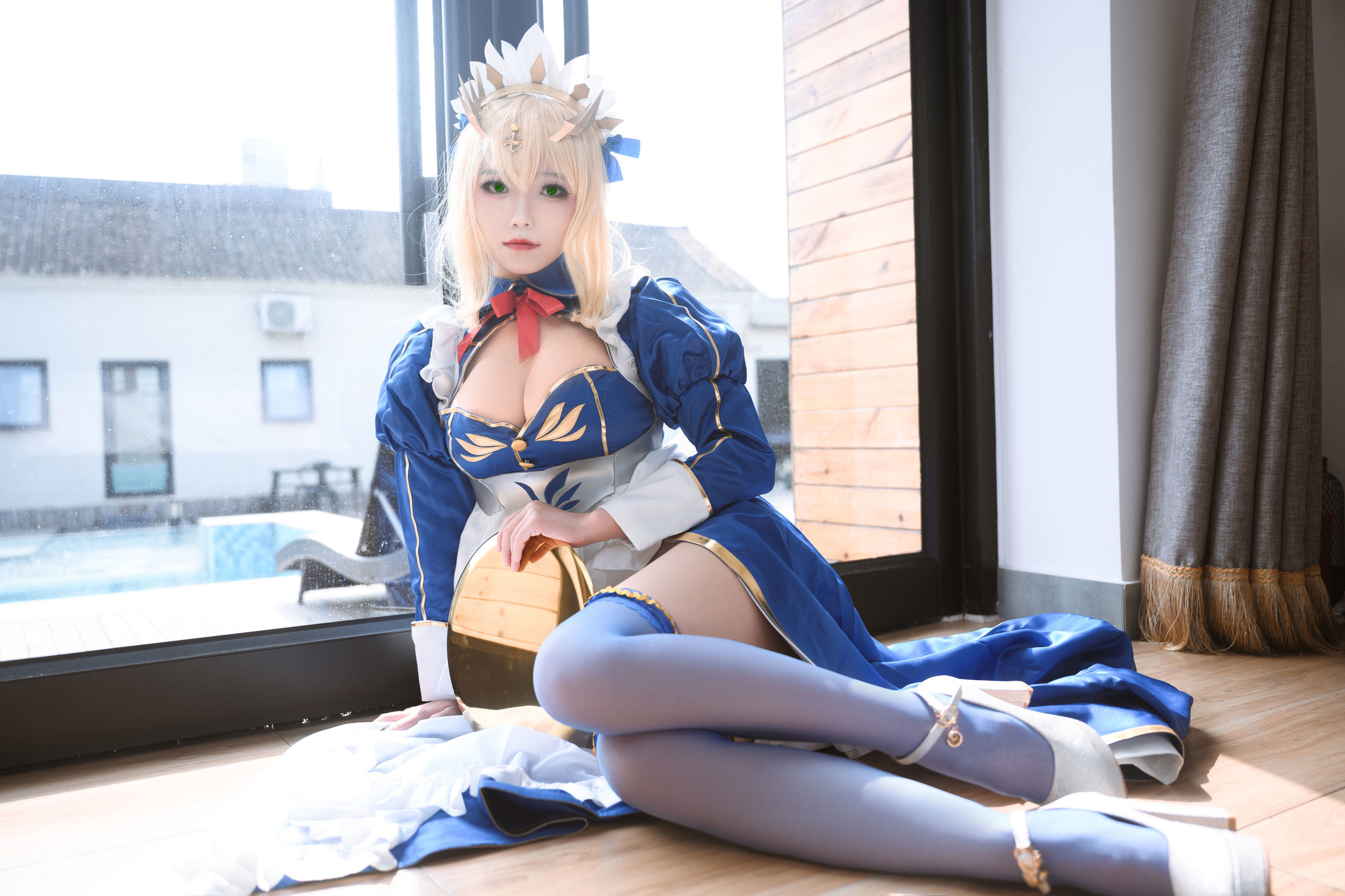 Internet Celebrity Coser Photobook] Cosplay Wang Zhizi - Bai Qiang Dai
