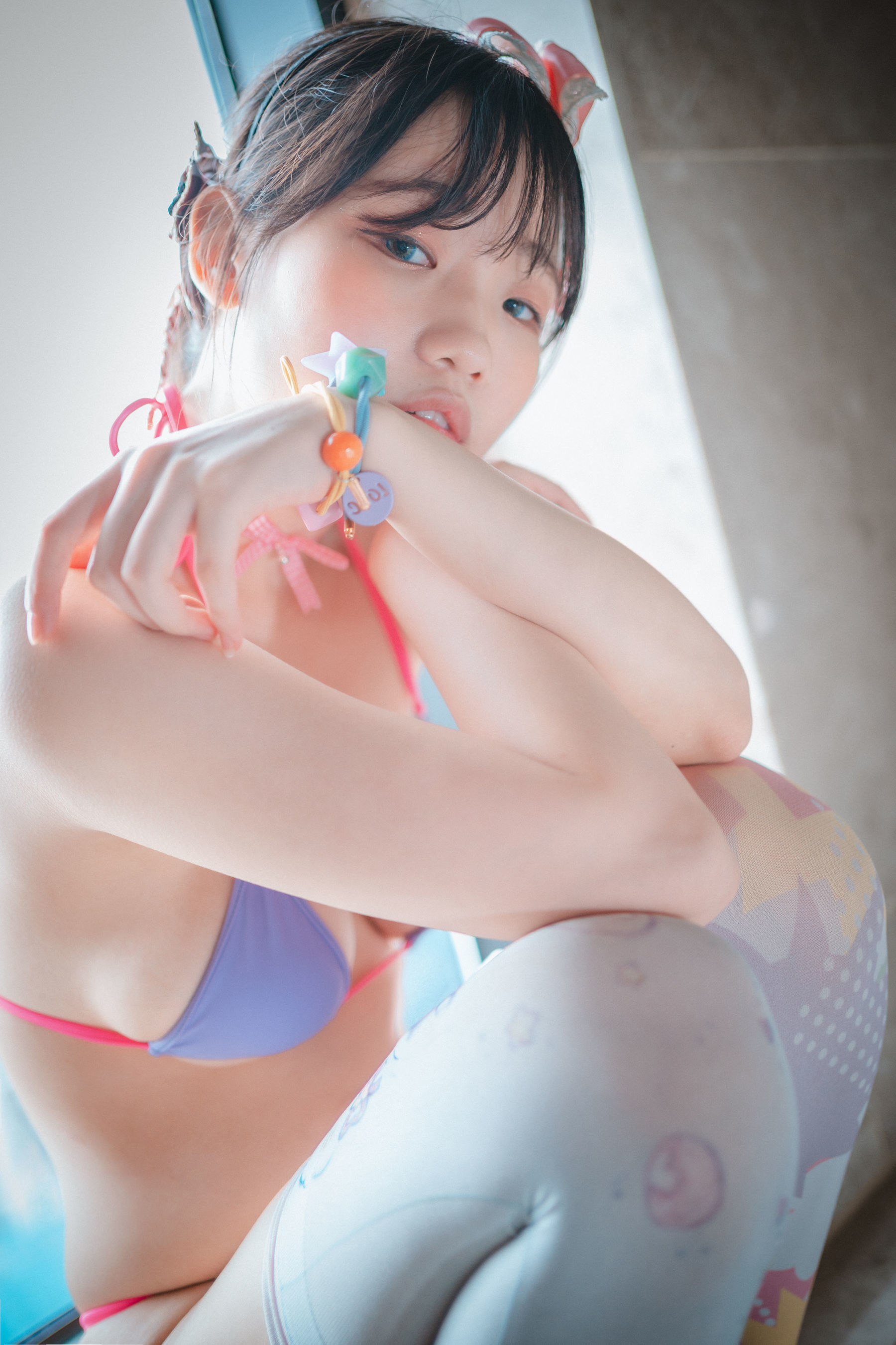 DJAWA] Mimmi - Backpacker in Violet Photo Set