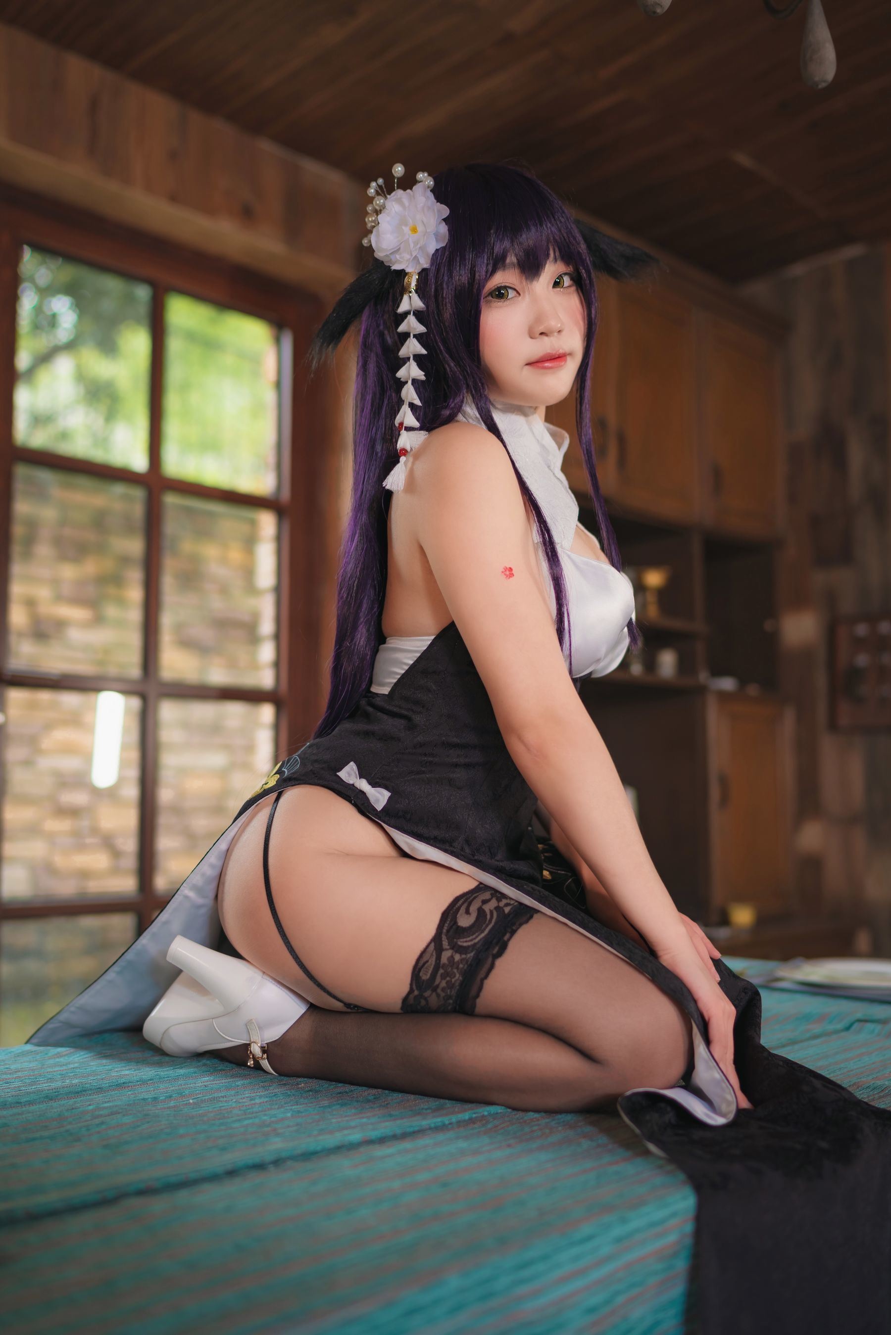 Internet Celebrity Cosplayer Photobook] Anime Blogger Mime Mi Mei - Azur Lane My Wife Qipao