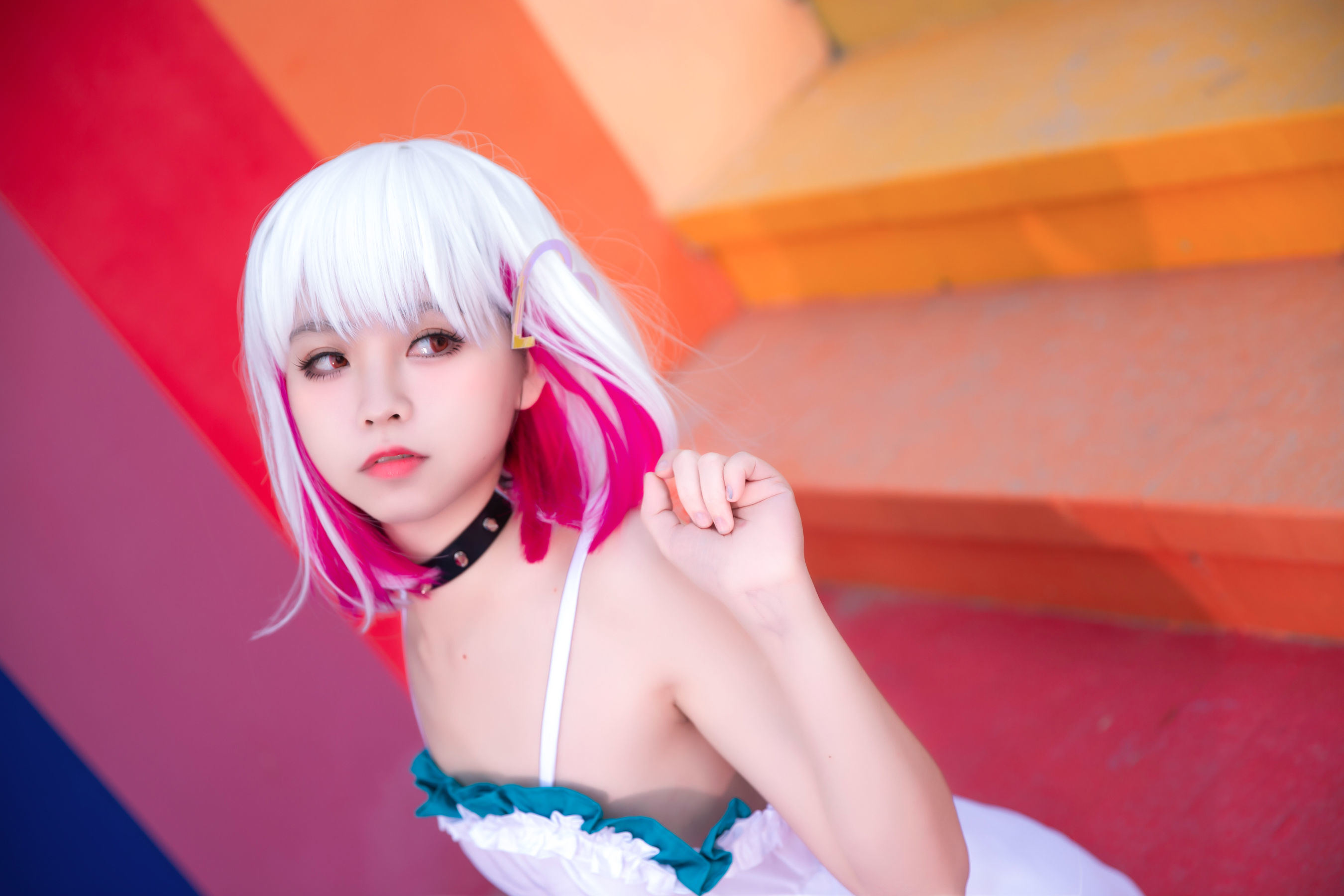 เน็ตไอดอลคอสเพลย์เยอร์写真] บล็อกเกอร์อนิเม G44 จะไม่ได้รับบาดเจ็บ - เพิร์ลโน