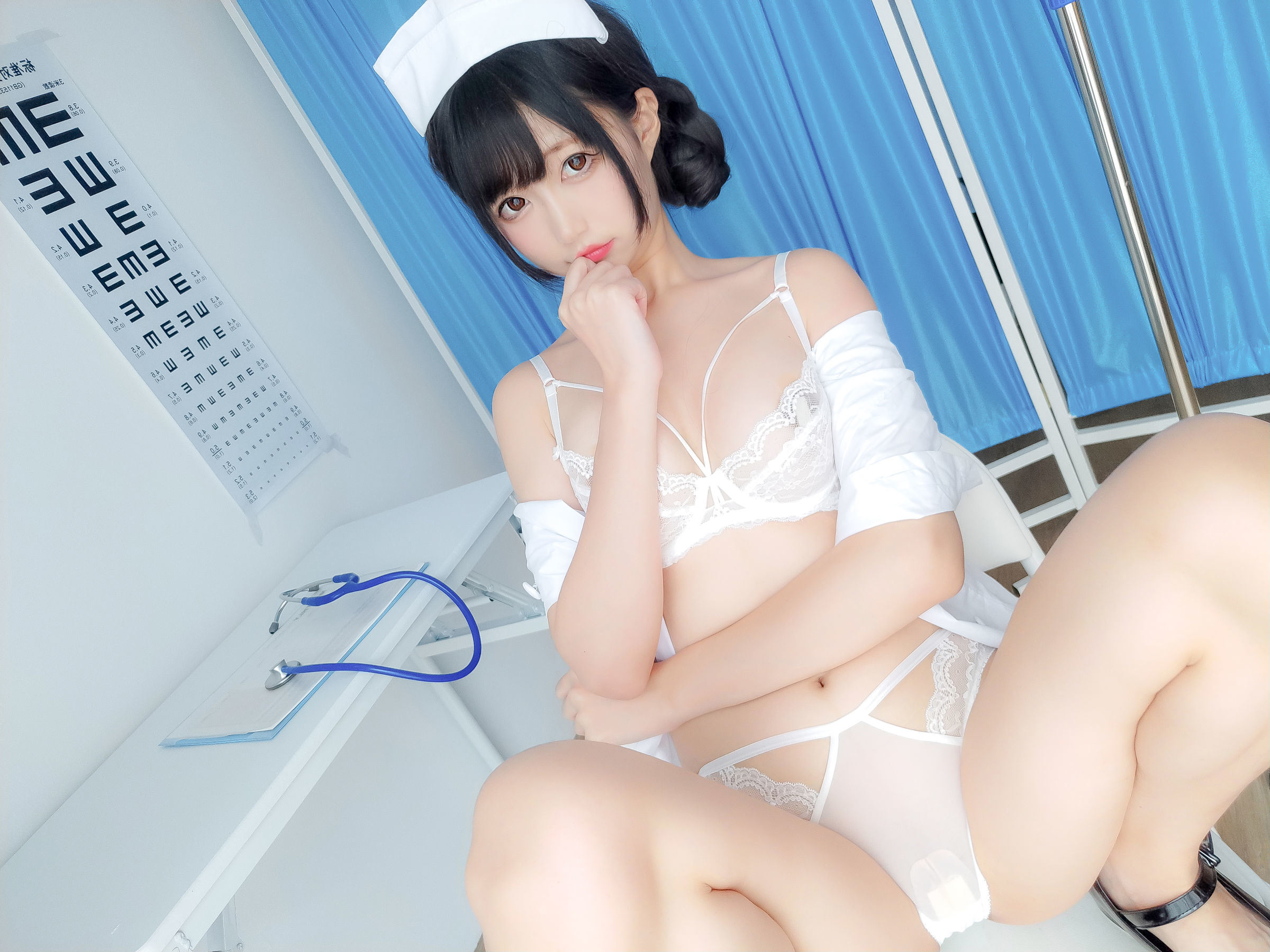หวางหง COSER 写真] NAGISA มาโอมุเมียว [fantia] - คุณต้องการพยาบาลหรือ?