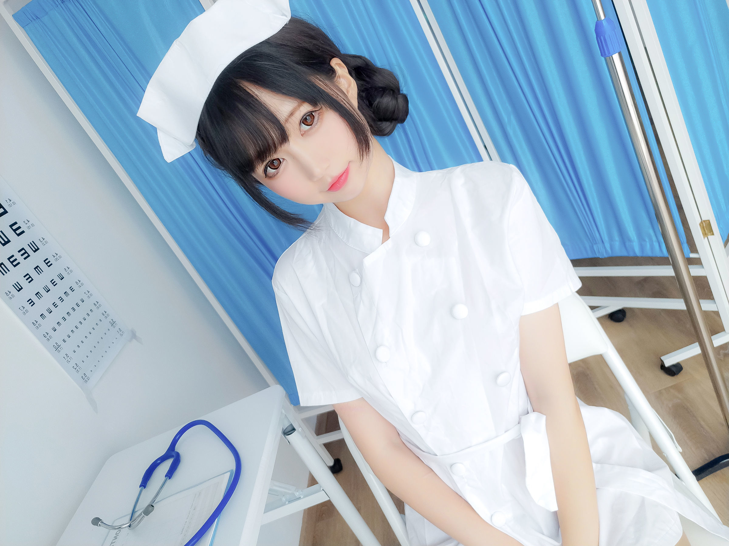 หวางหง COSER 写真] NAGISA มาโอมุเมียว [fantia] - คุณต้องการพยาบาลหรือ?