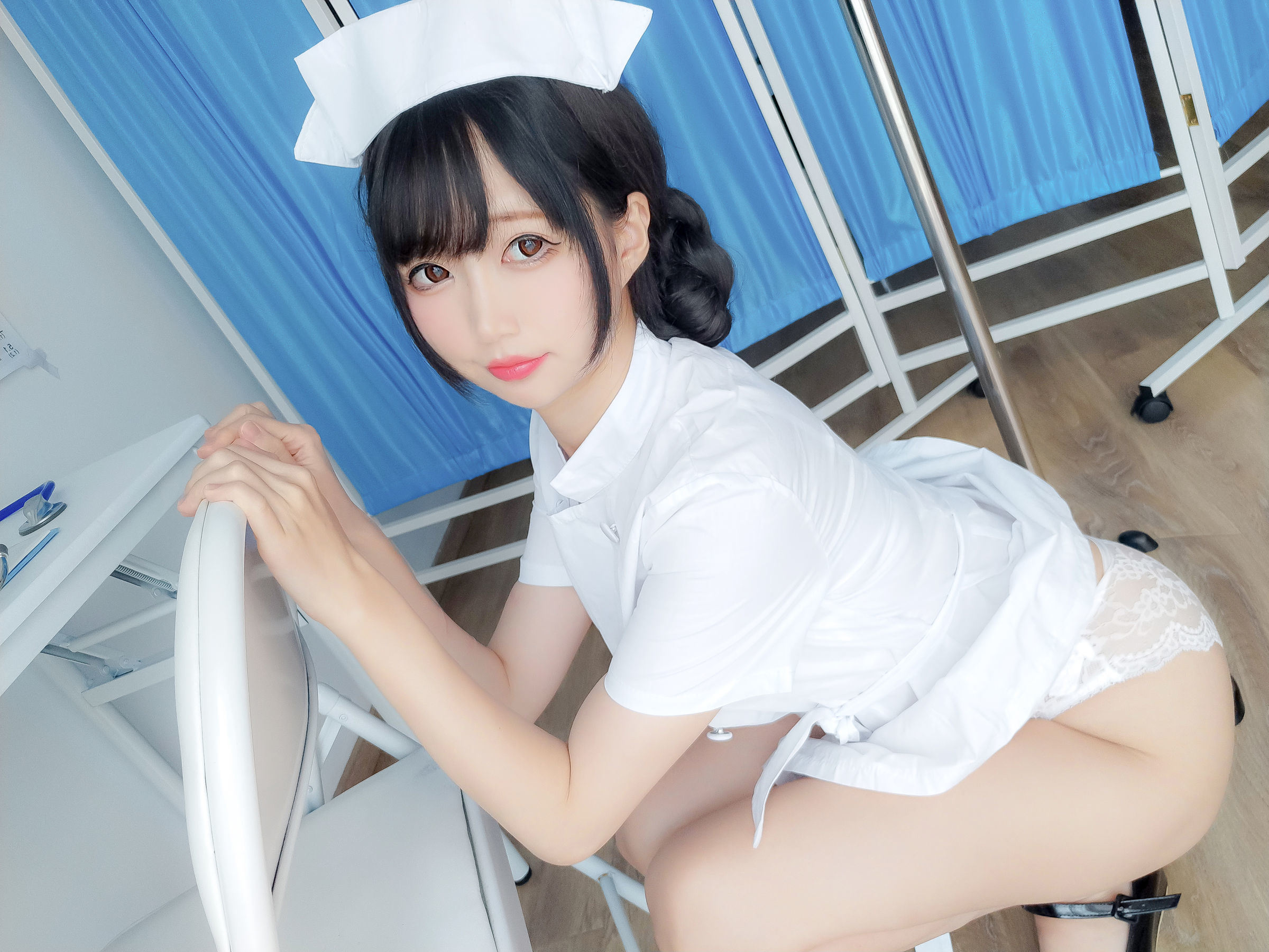 หวางหง COSER 写真] NAGISA มาโอมุเมียว [fantia] - คุณต้องการพยาบาลหรือ?