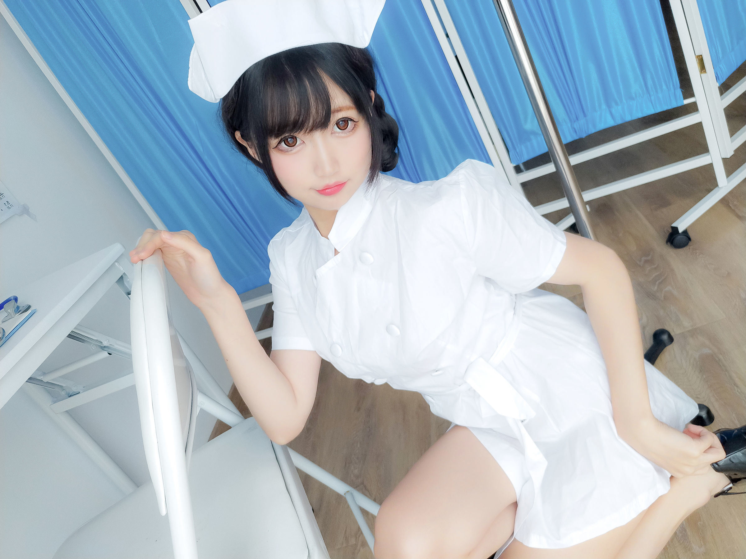 หวางหง COSER 写真] NAGISA มาโอมุเมียว [fantia] - คุณต้องการพยาบาลหรือ?