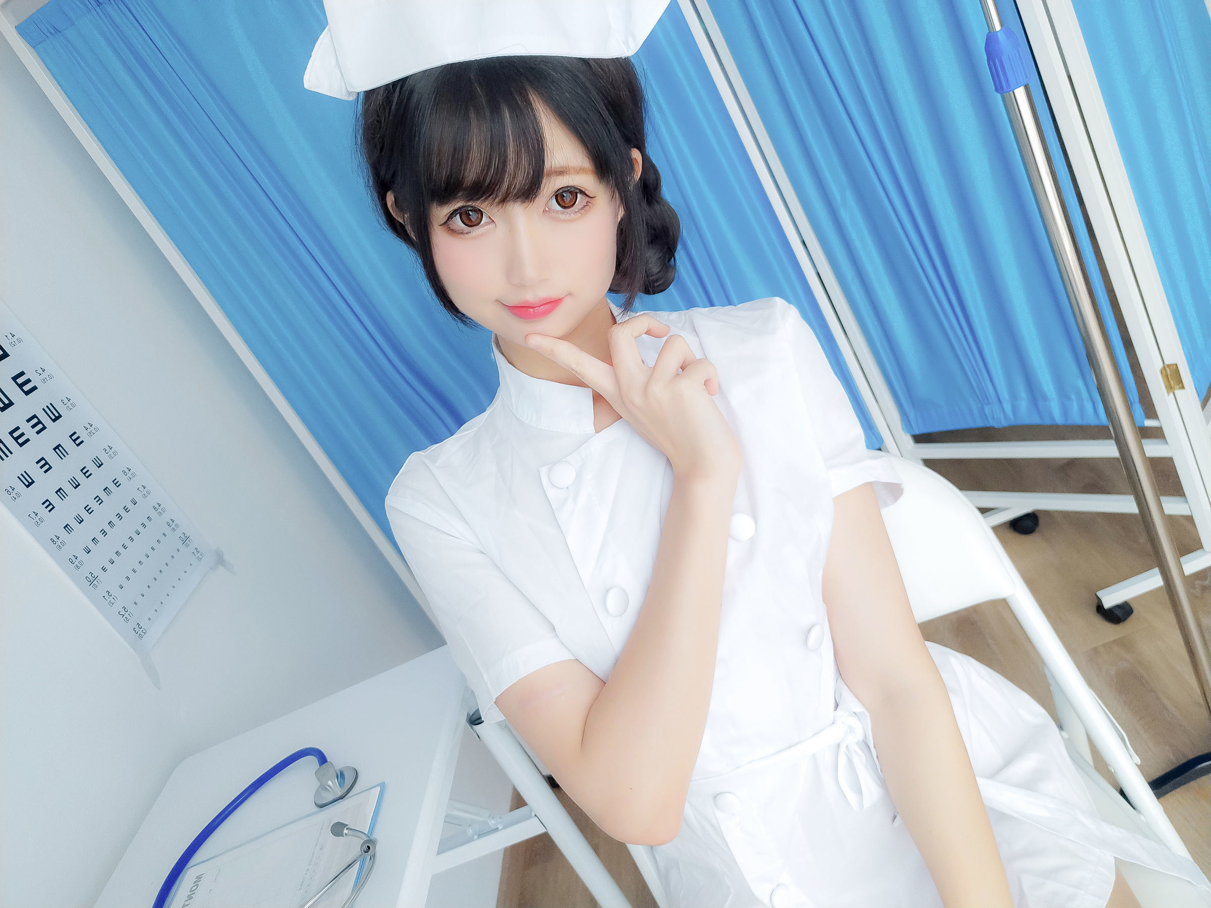 หวางหง COSER 写真] NAGISA มาโอมุเมียว [fantia] - คุณต้องการพยาบาลหรือ?