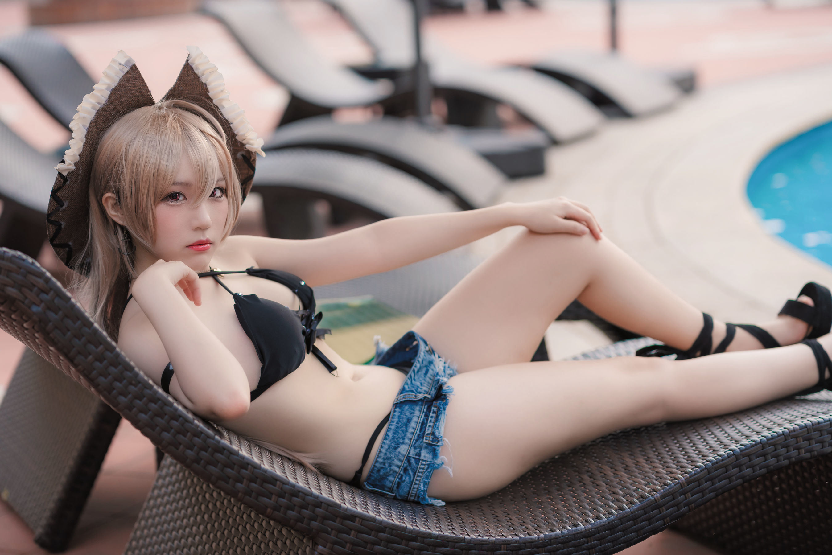Internet Celebrity Coser Photobook] Anime Blogger Mime Mi Mei - Azur Lane Jean Bart