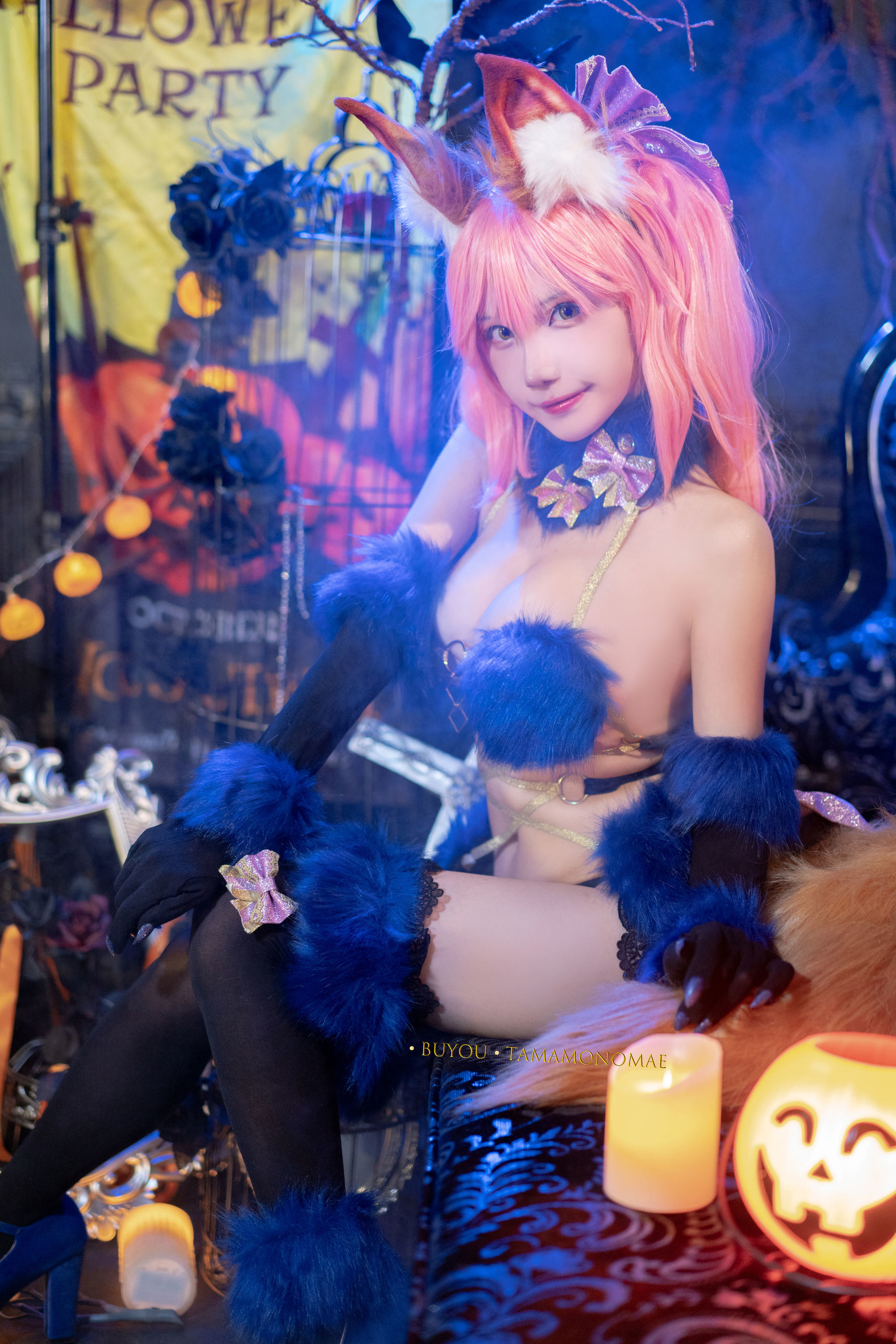 ネット紅人コスプレイヤー写真] ブヨウ・ミコン - 危険な野獣玉藻前