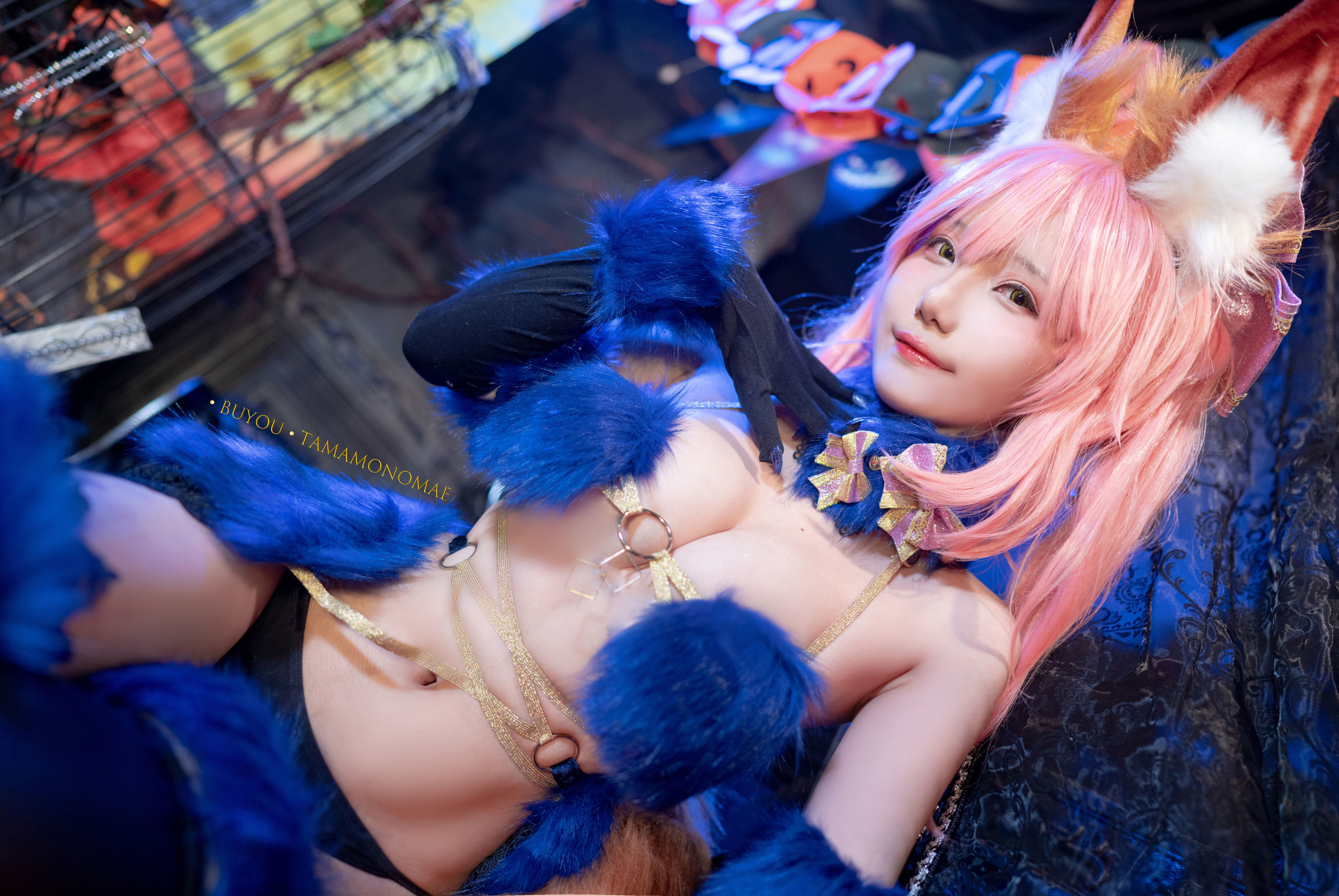 ネット紅人コスプレイヤー写真] ブヨウ・ミコン - 危険な野獣玉藻前