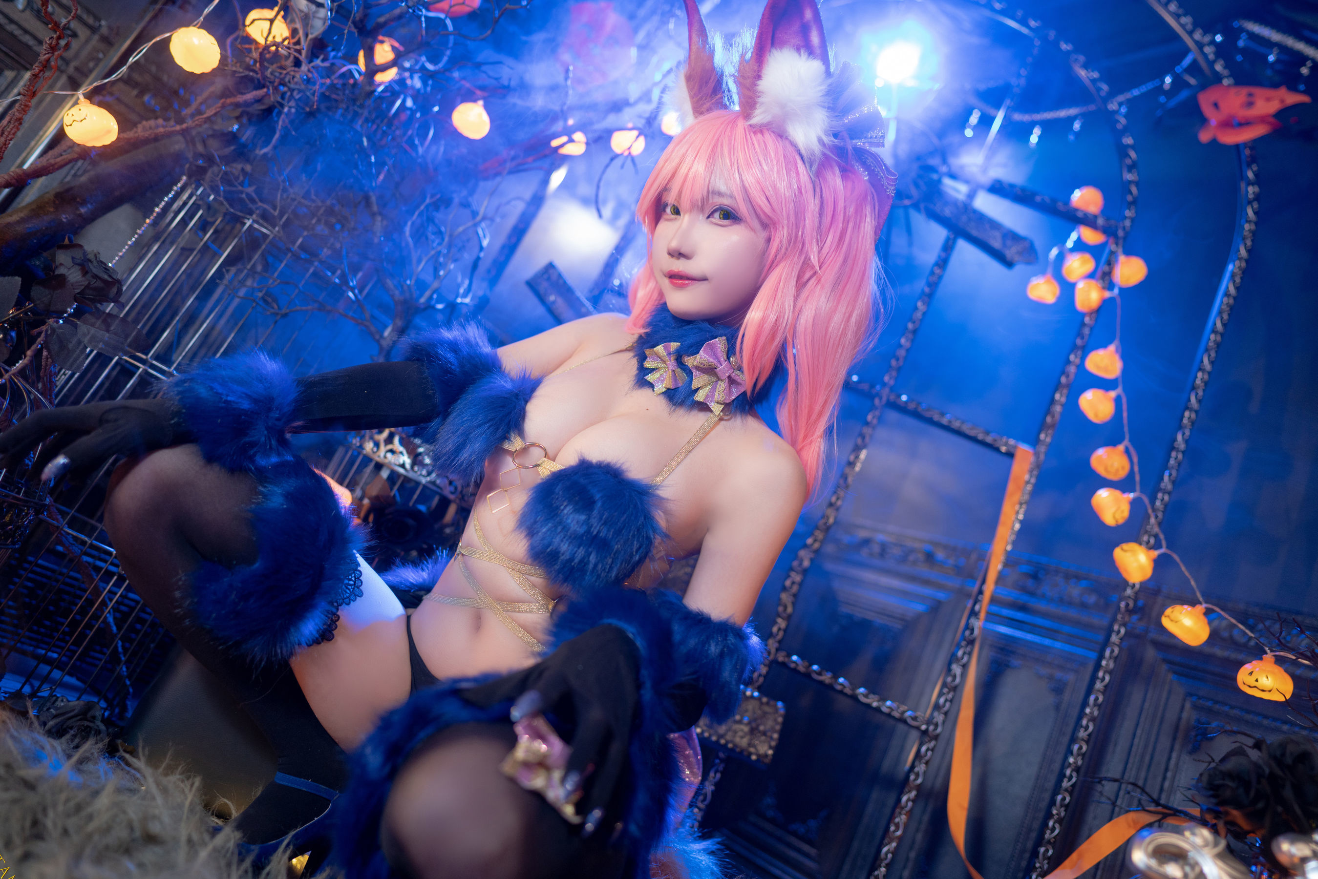 ネット紅人コスプレイヤー写真] ブヨウ・ミコン - 危険な野獣玉藻前