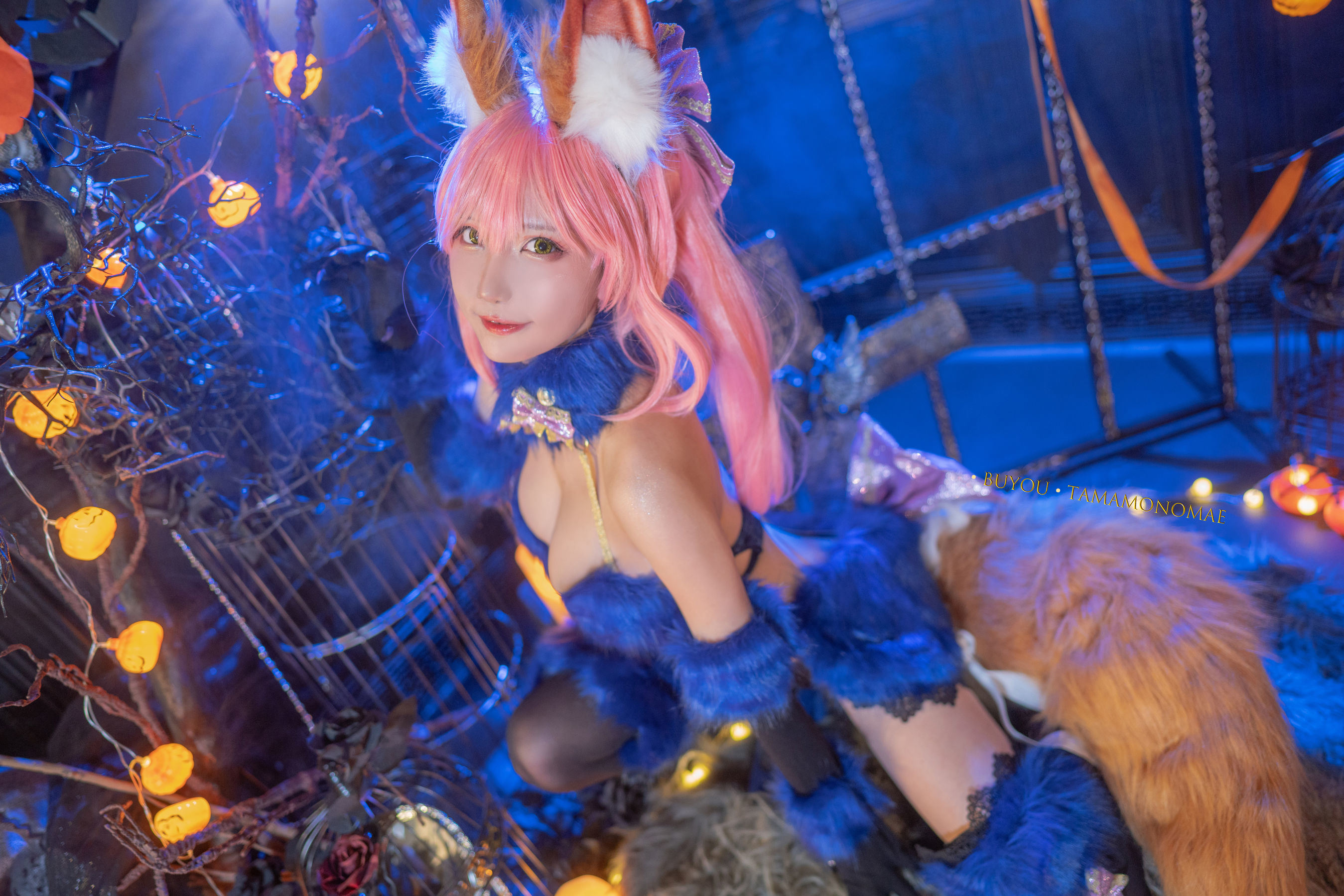 ネット紅人コスプレイヤー写真] ブヨウ・ミコン - 危険な野獣玉藻前
