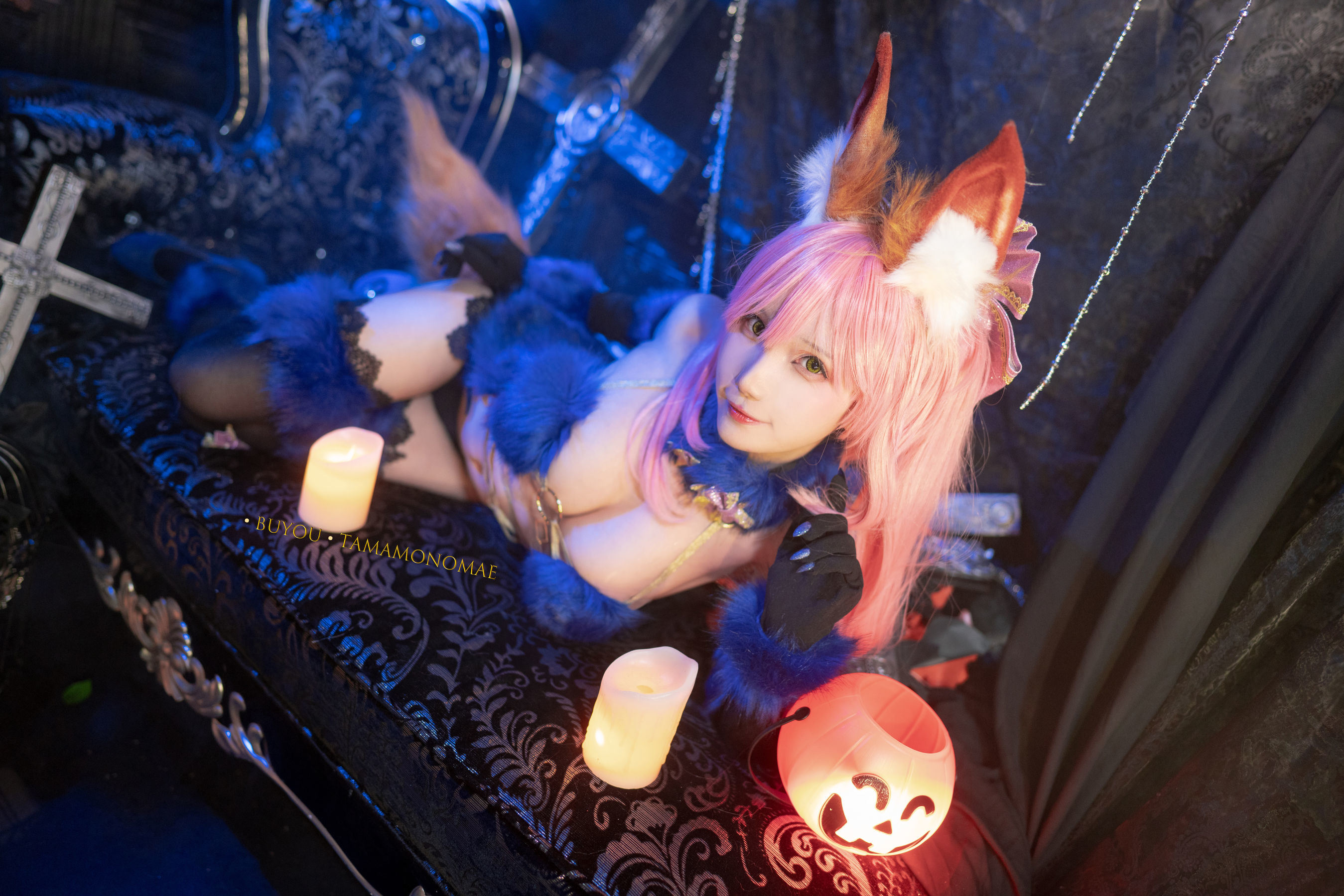 ネット紅人コスプレイヤー写真] ブヨウ・ミコン - 危険な野獣玉藻前
