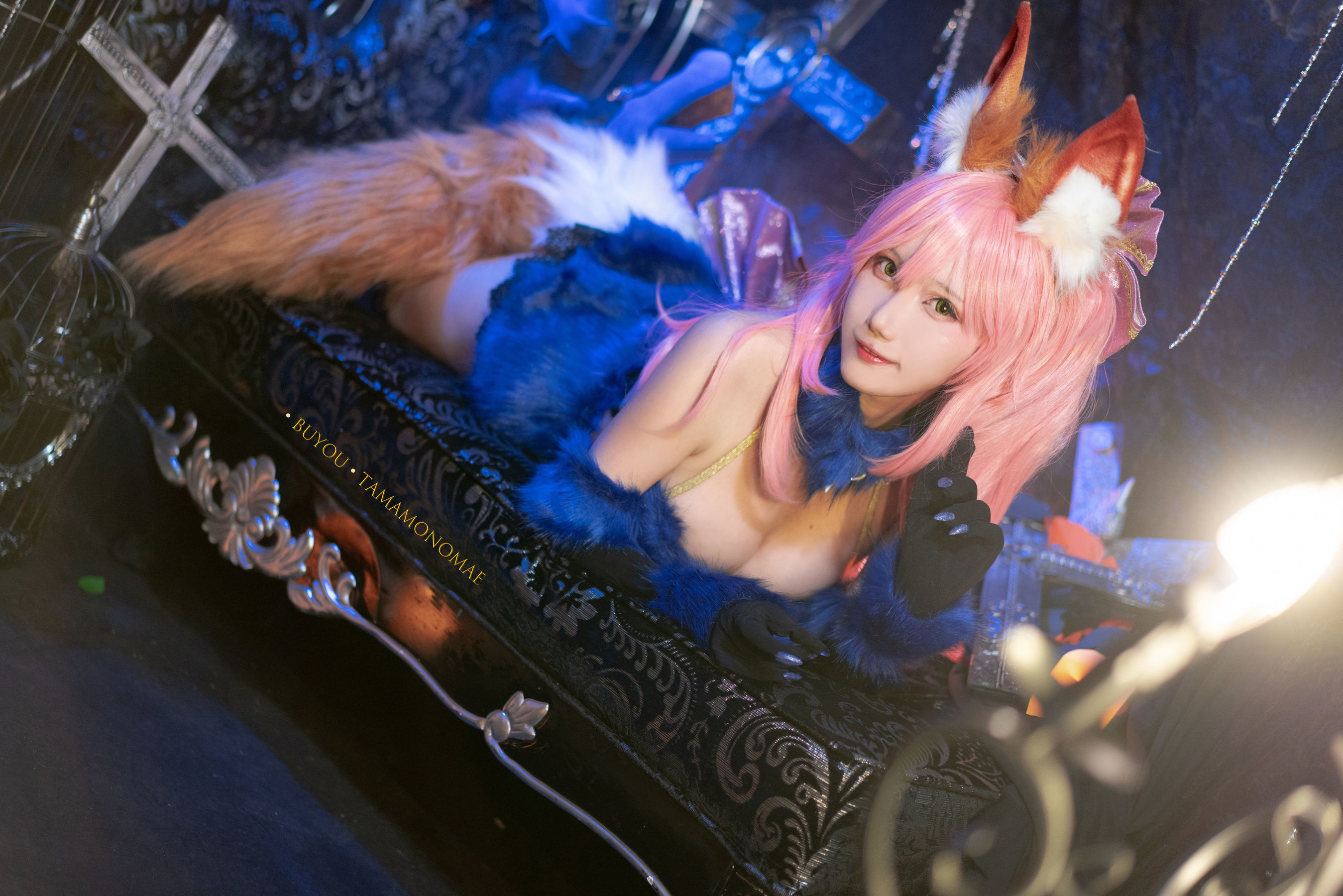 ネット紅人コスプレイヤー写真] ブヨウ・ミコン - 危険な野獣玉藻前