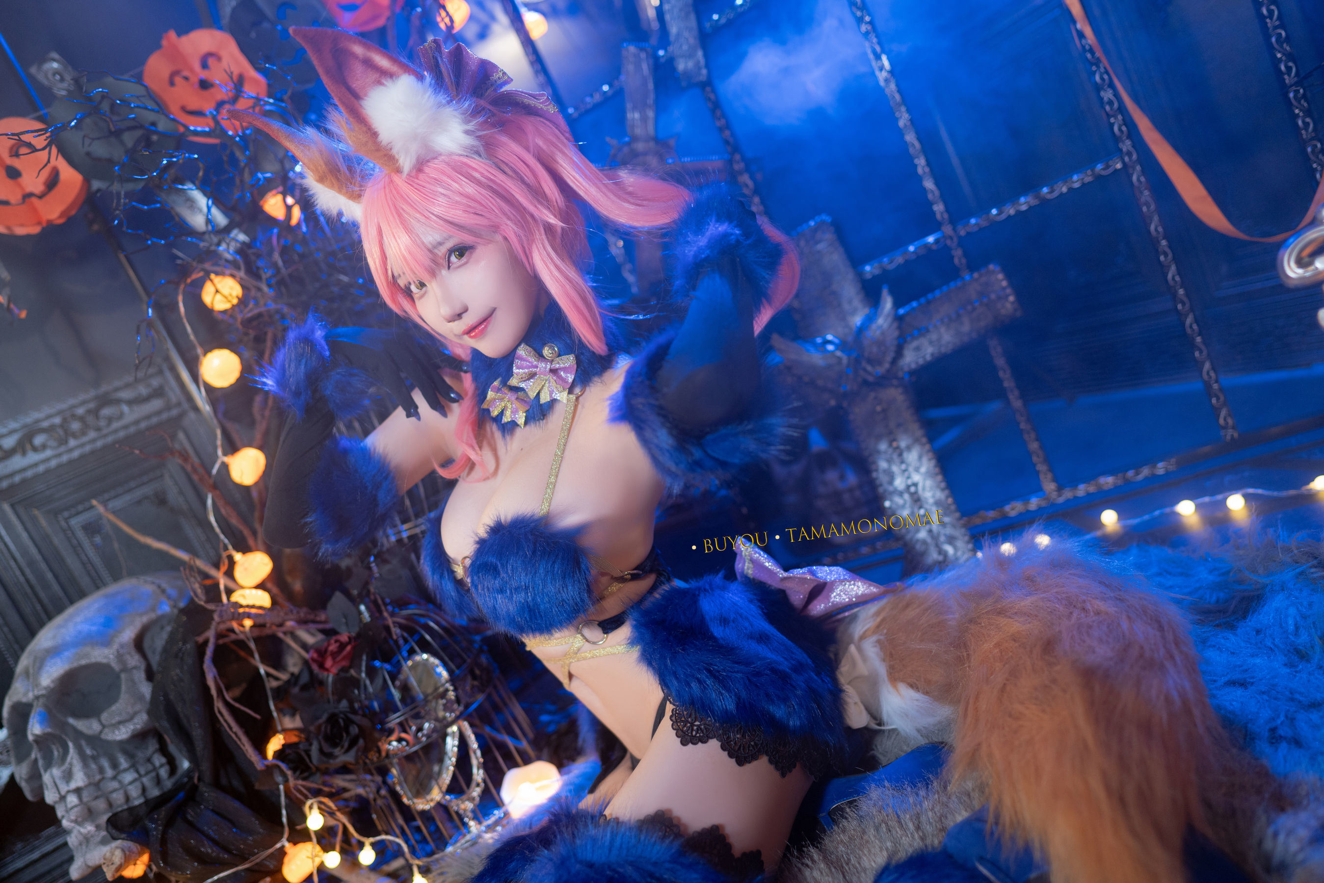 ネット紅人コスプレイヤー写真] ブヨウ・ミコン - 危険な野獣玉藻前