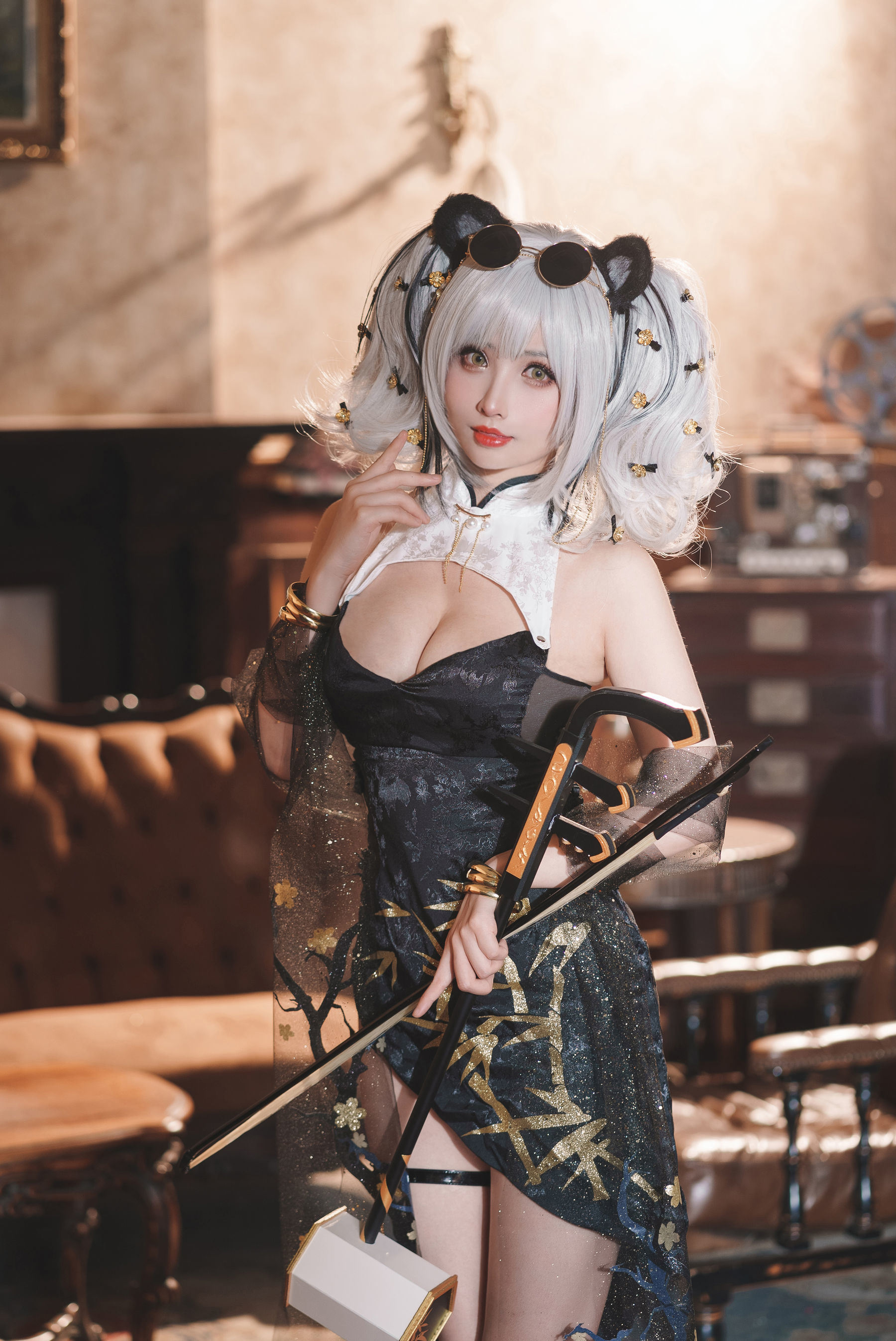 Ảnh chân dung Coser nổi tiếng mạng] COS phúc lợi Rioko Lương Lương Tử - Thực thiết thú Âm nhạc hội