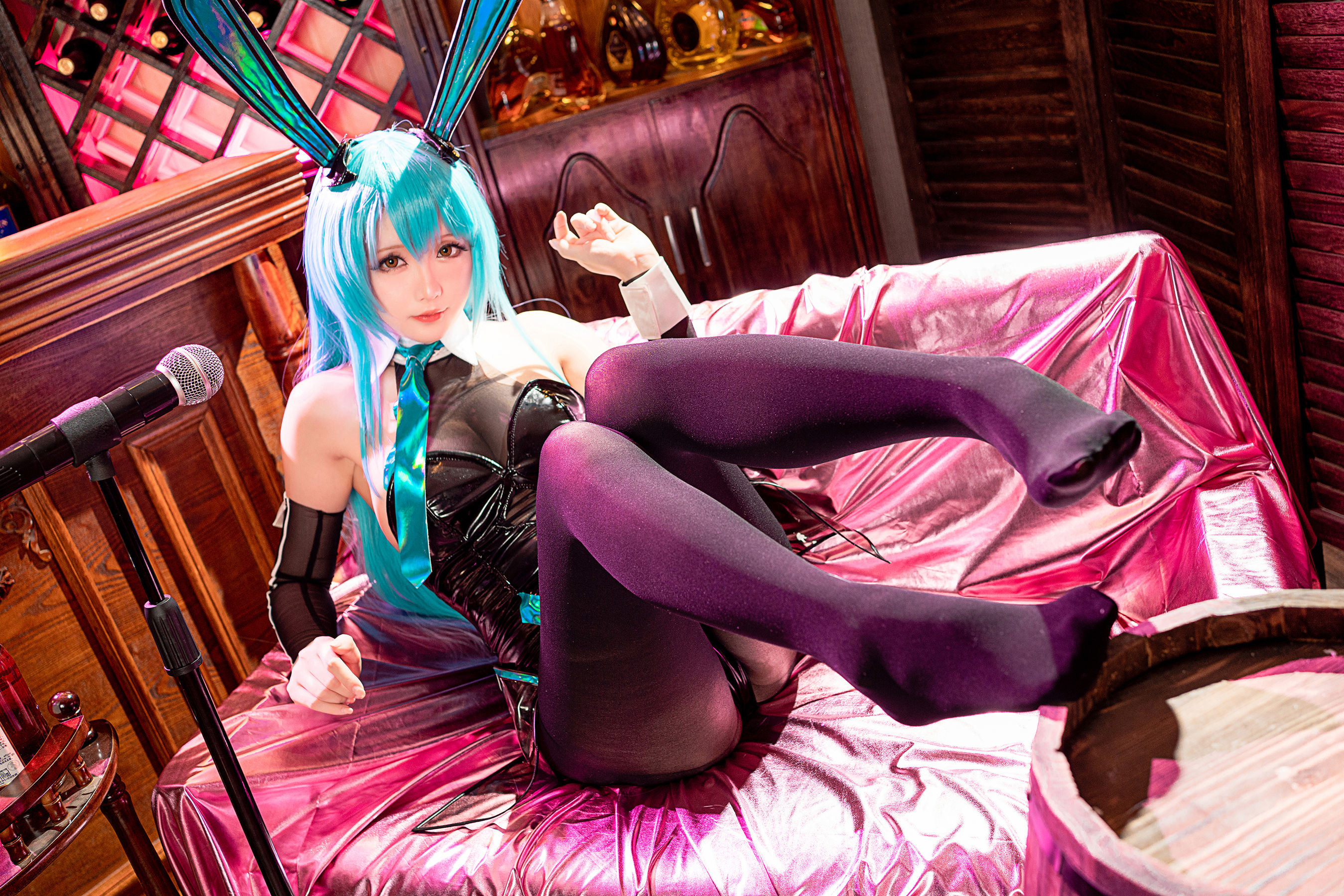 인터넷 유명인 코서 사진] 코서 아가씨 성지 치치 - 순백과 칠흑《수청》