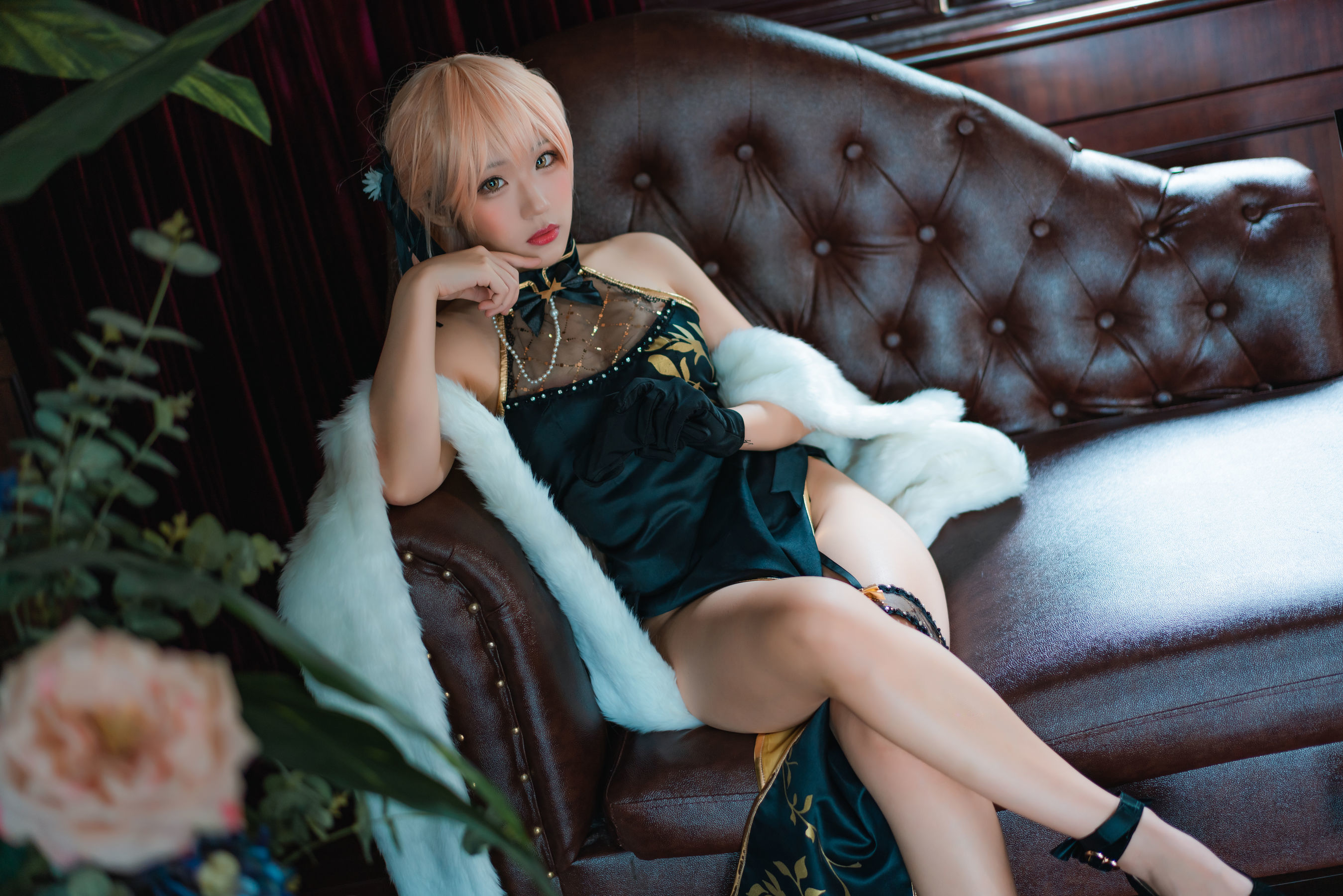 Internet Celebrity Cosplayer Photobook] Anime Blogger Mime Mi Mei - Girls' Frontline OTS-14 Zi Yu Xin
