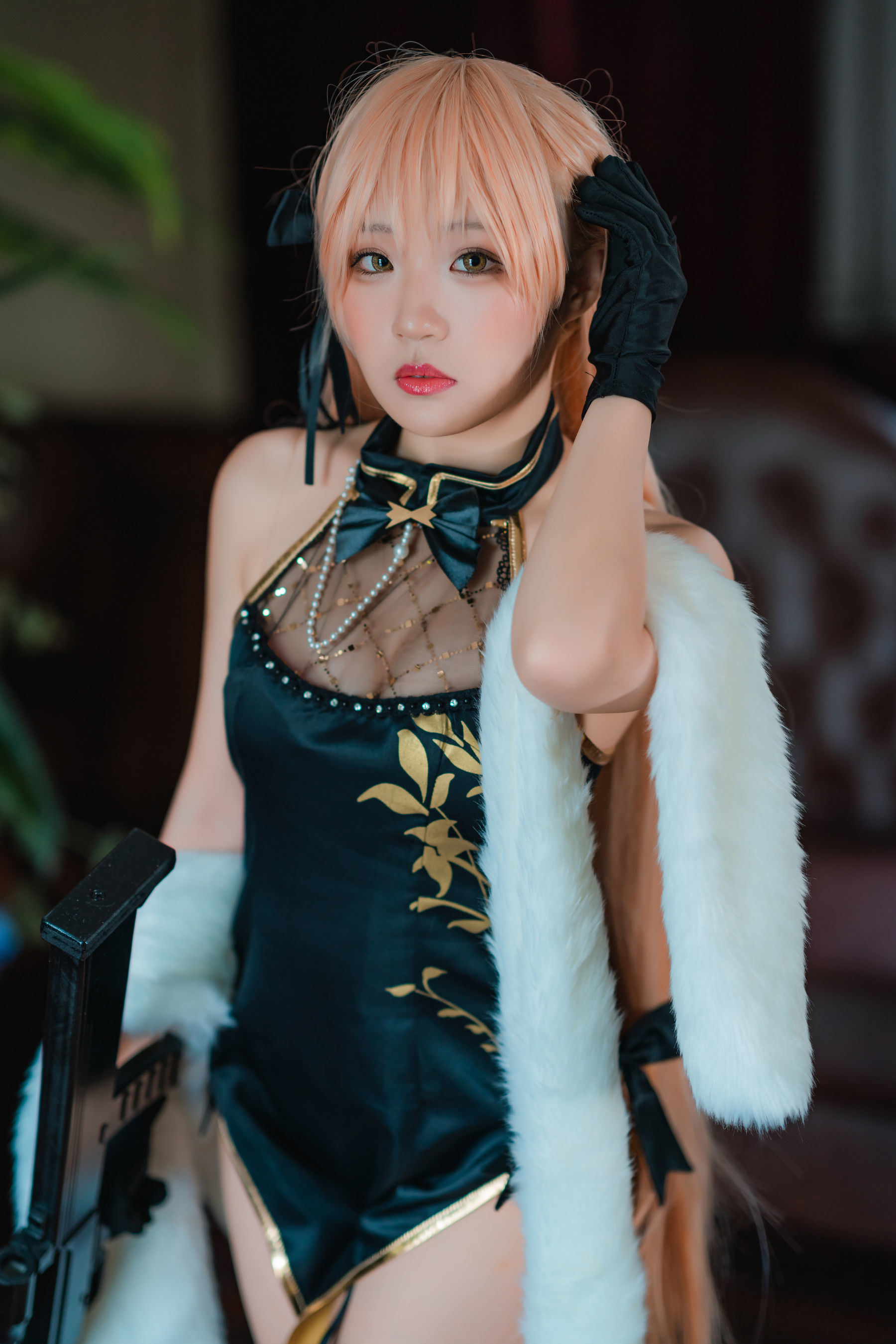 Internet Celebrity Cosplayer Photobook] Anime Blogger Mime Mi Mei - Girls' Frontline OTS-14 Zi Yu Xin