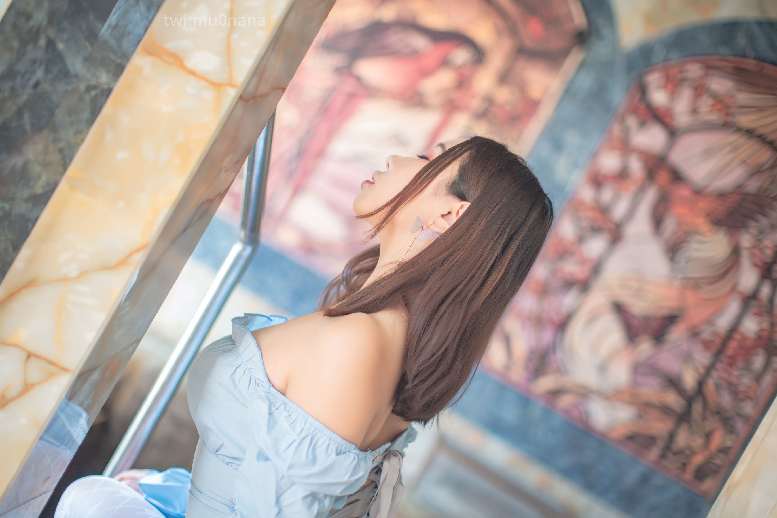 เน็ตไอดอล COSER 写真] แอนิเมชันบล็อกเกอร์ หมู่หลิง Mu0 - อนเซ็น บ่าเสี้ยน