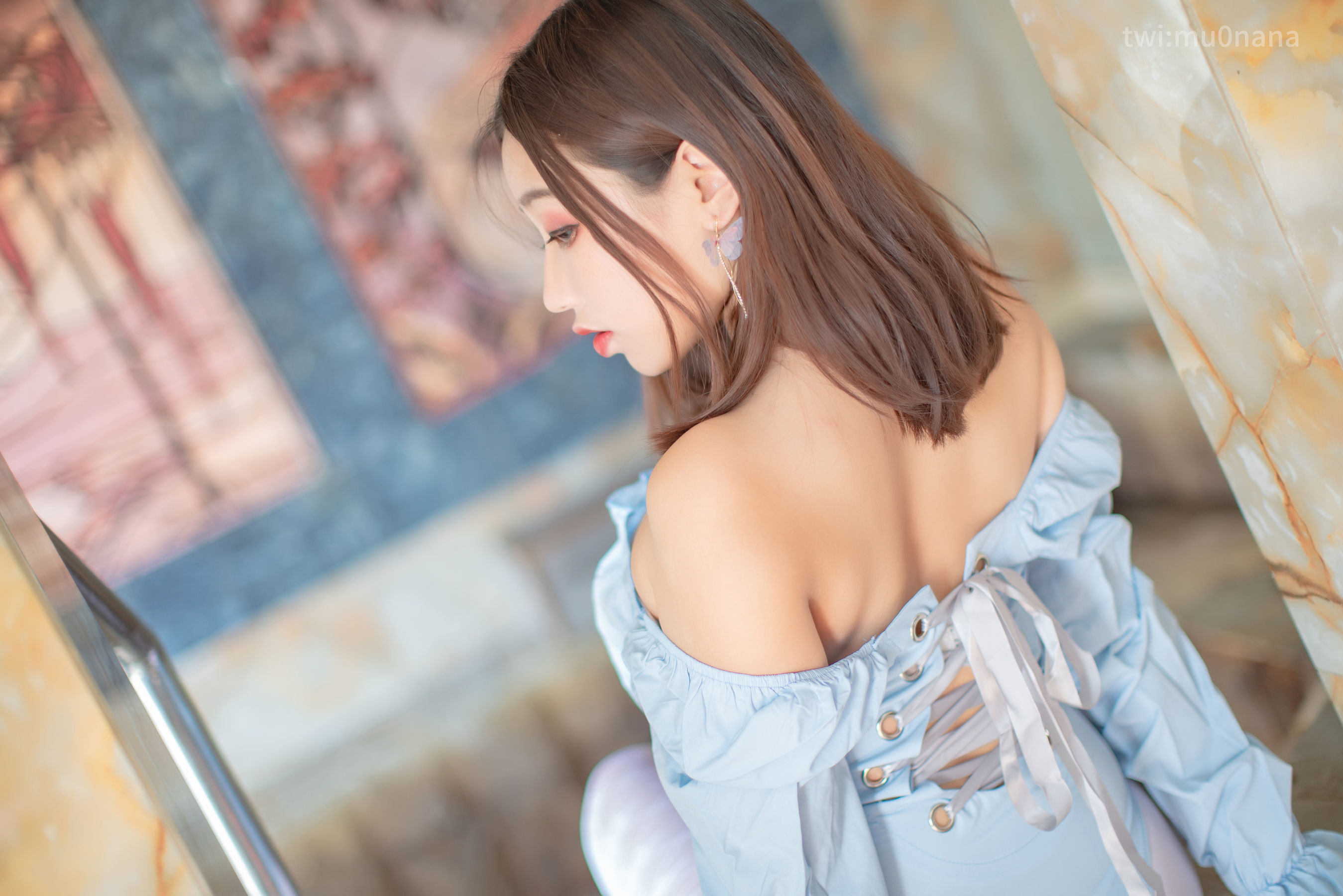 เน็ตไอดอล COSER 写真] แอนิเมชันบล็อกเกอร์ หมู่หลิง Mu0 - อนเซ็น บ่าเสี้ยน